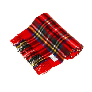 100% Cashmere Blanket Stewart Royal