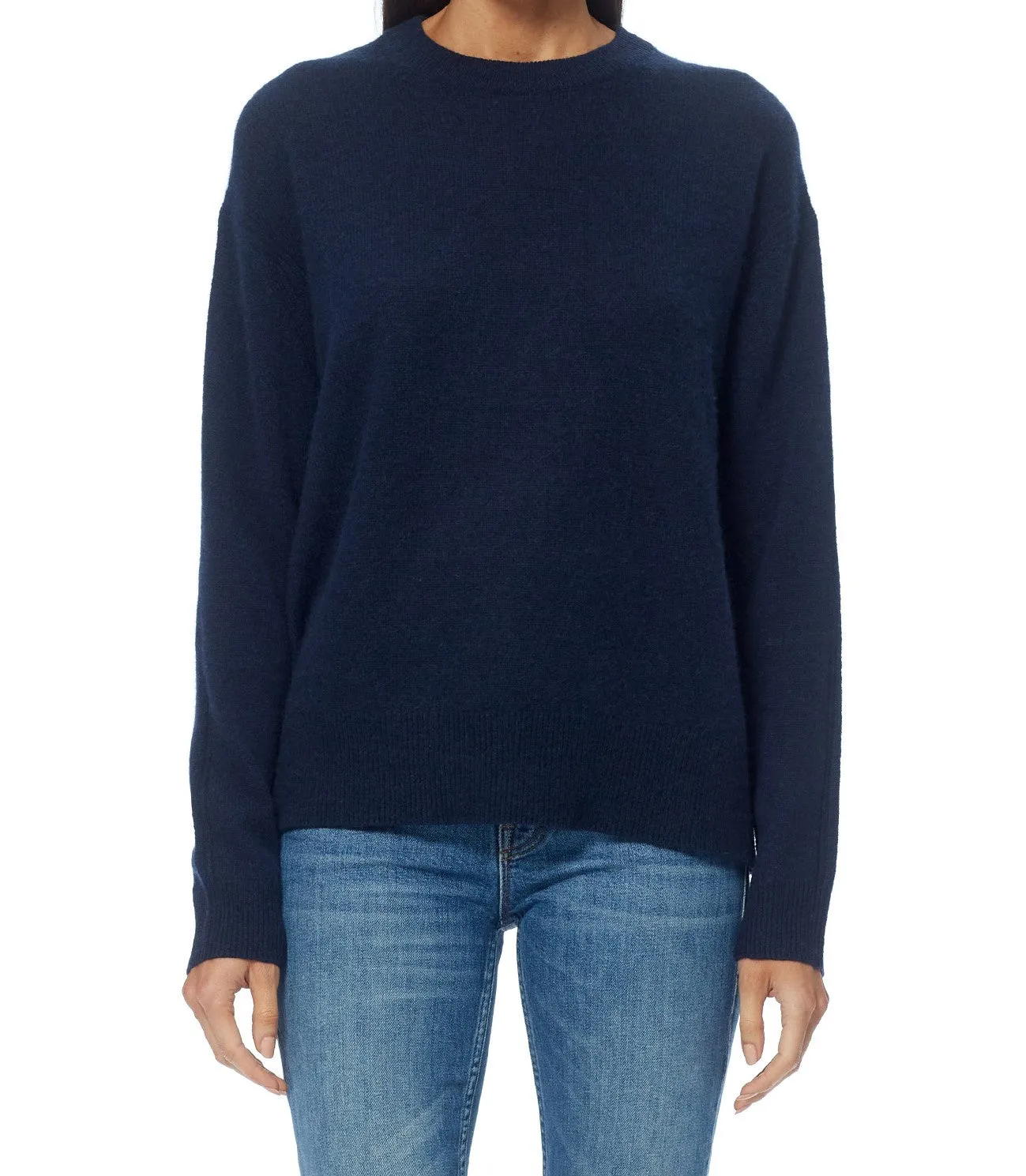 360 Daphne Crewneck Knit in Blue Depths