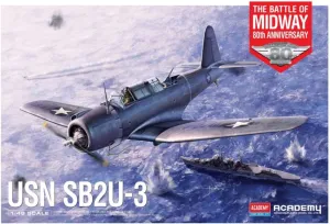 Academy 1/48 SB2U3 USN Bomber Battle of Midway 80th Anniversary   (ACY12350)