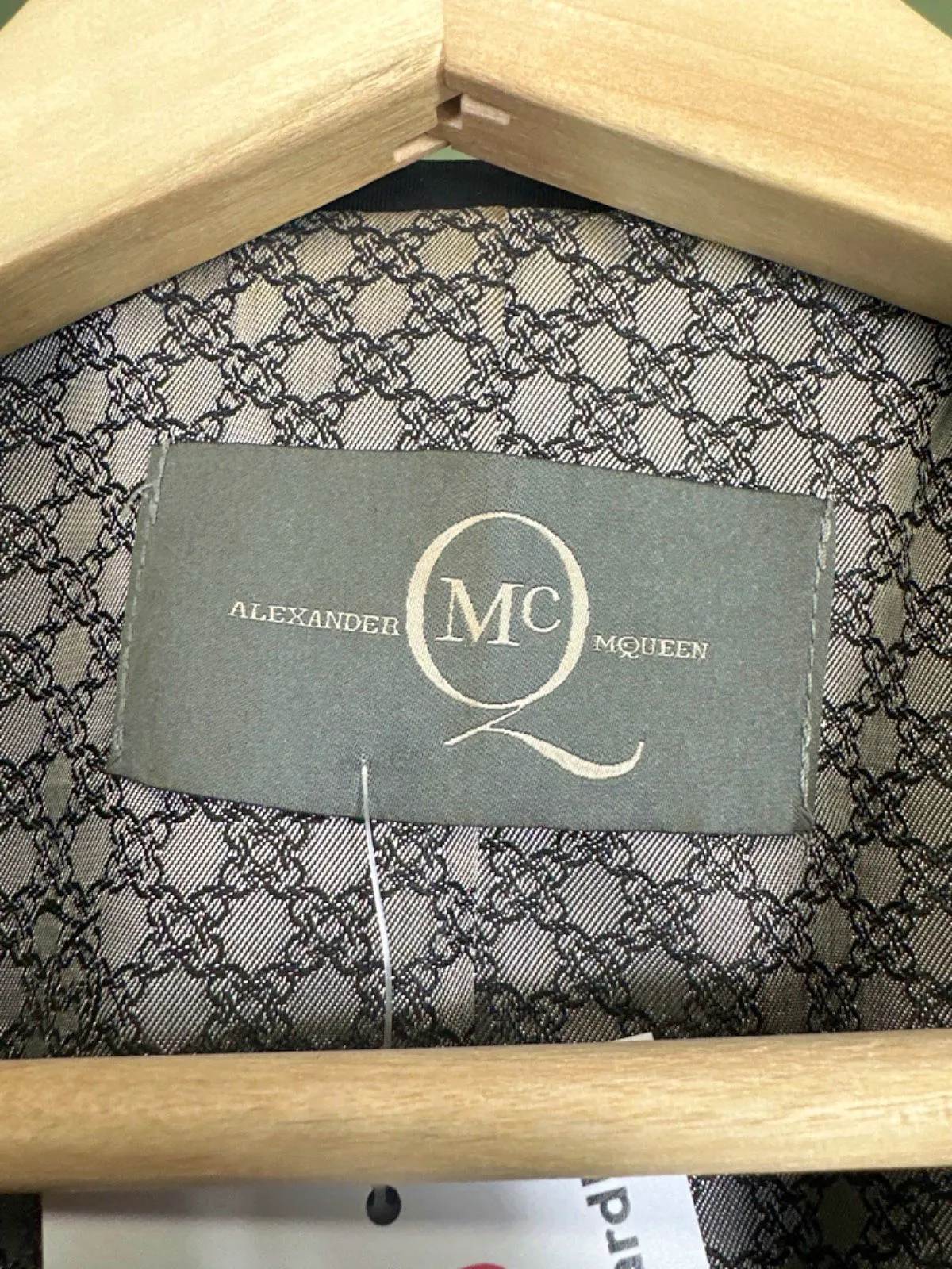 Alexander McQueen Black Blazer UK 12