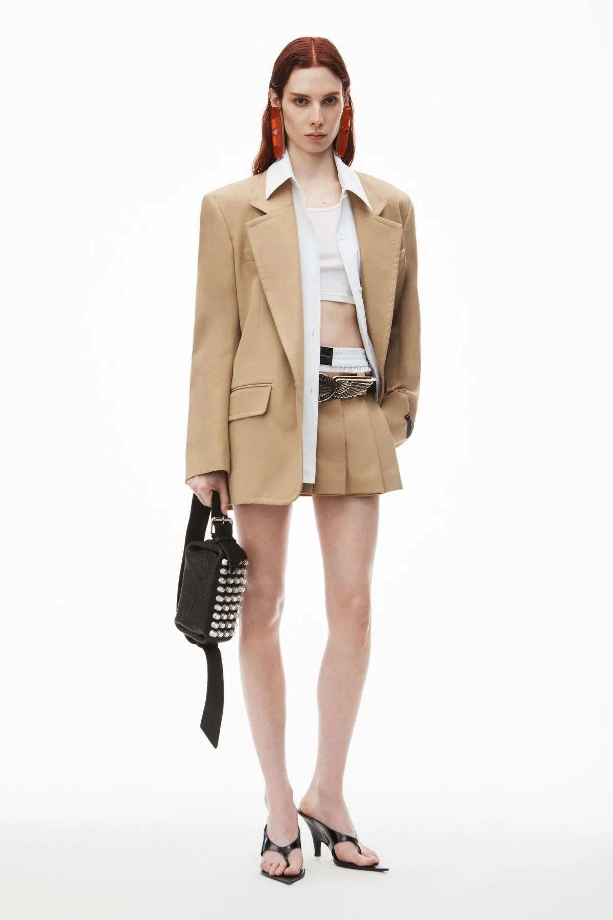 Alexander Wang Prestyled Oversized Blazer - Chino