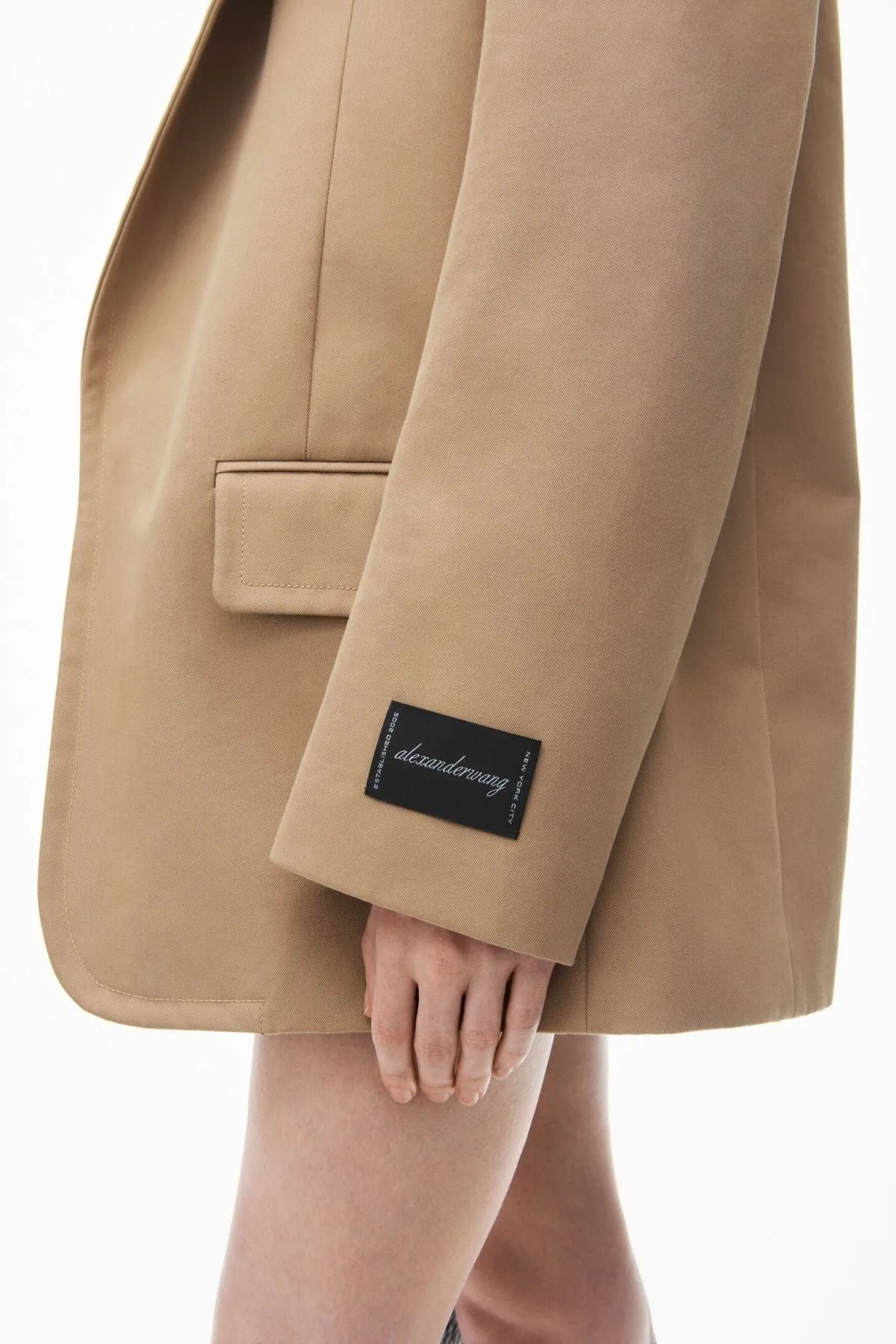 Alexander Wang Prestyled Oversized Blazer - Chino