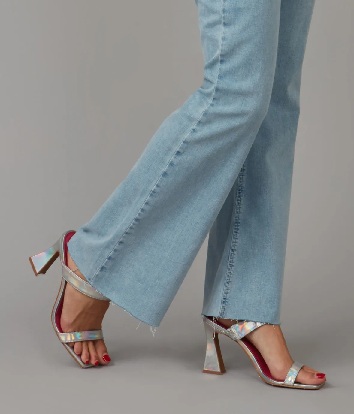 ALICE-TD High Rise Flare Jeans