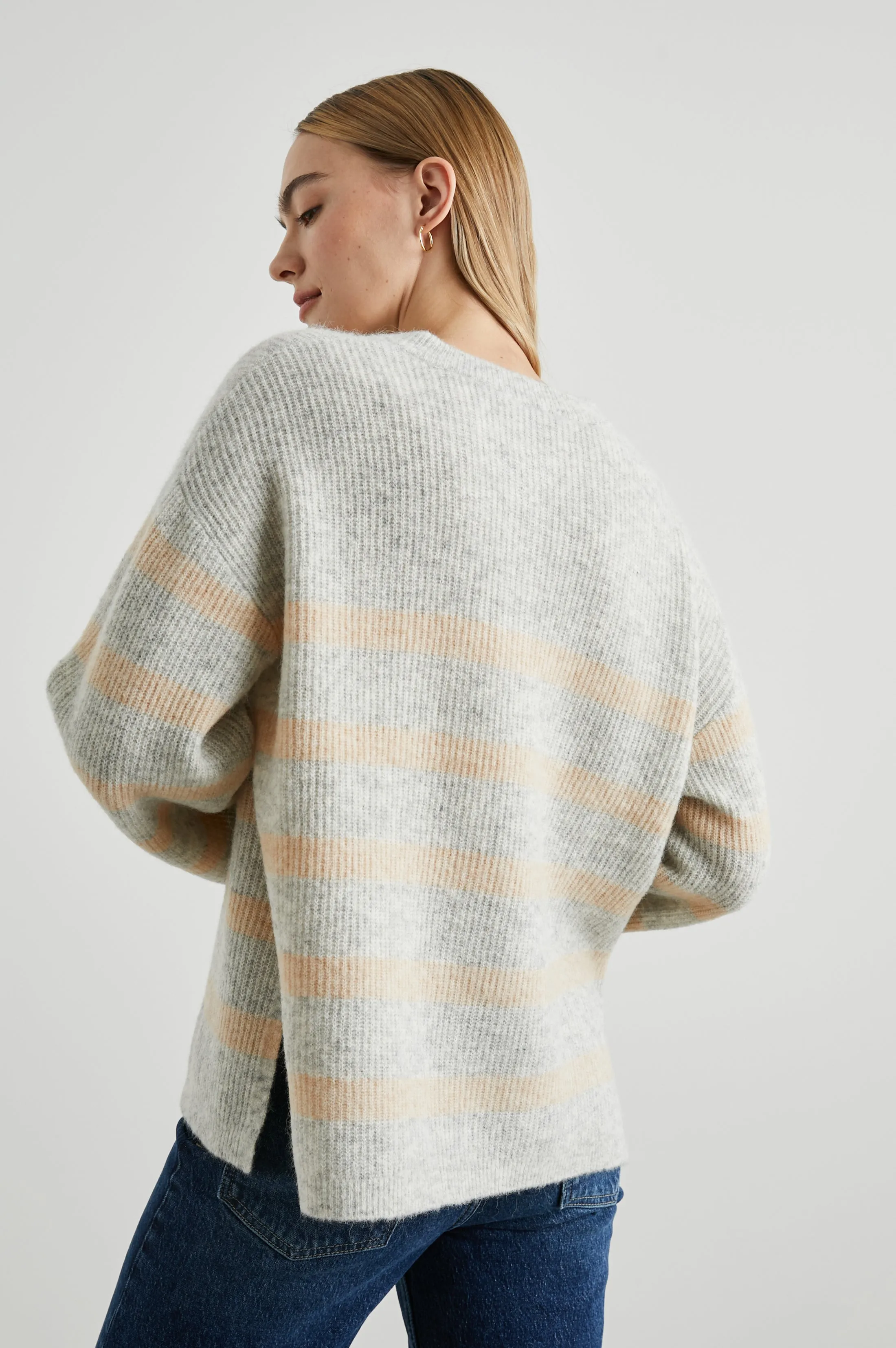 ALICIA SWEATER - GREY MULTI