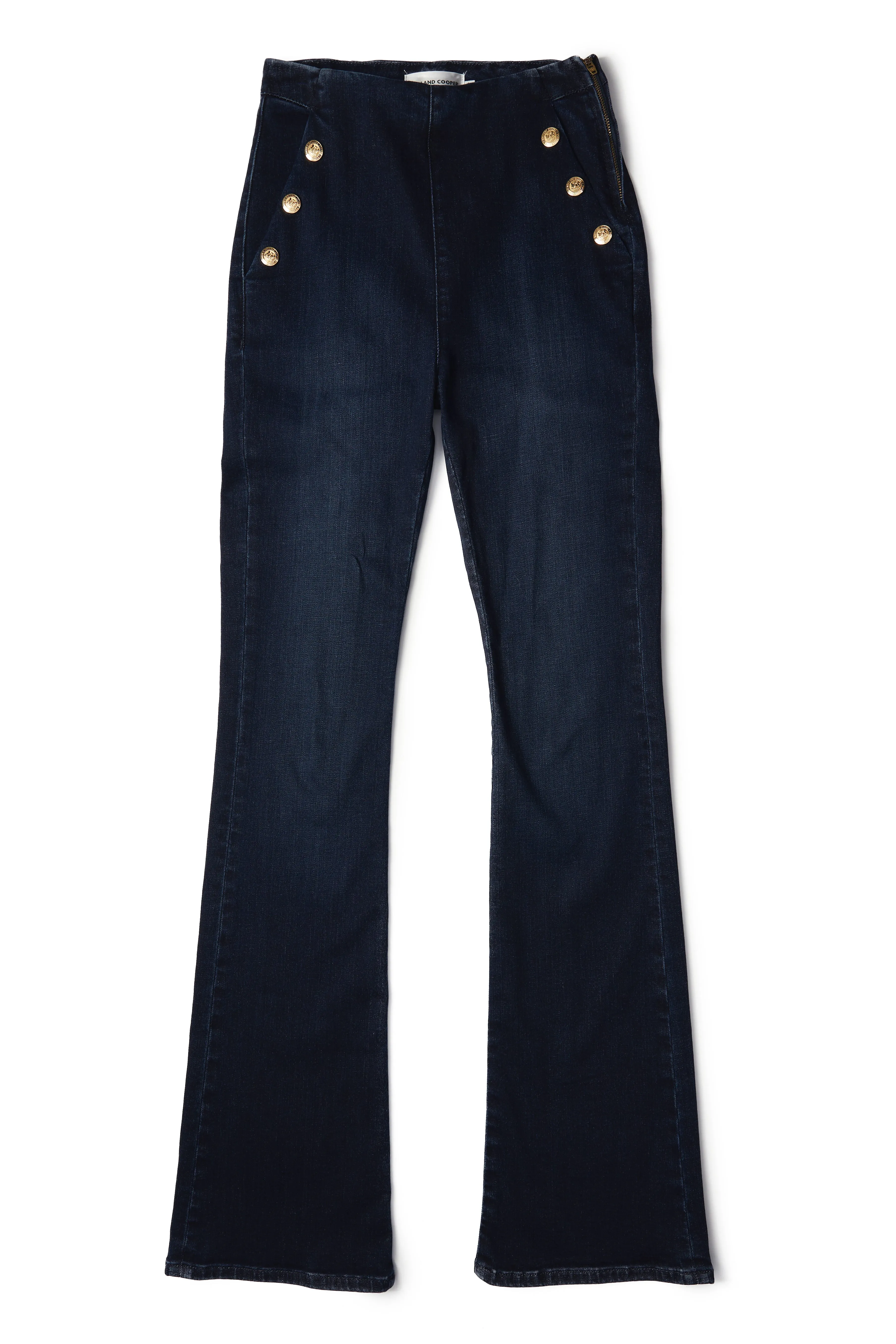 Amoria Flared Jean (Deep Indigo)