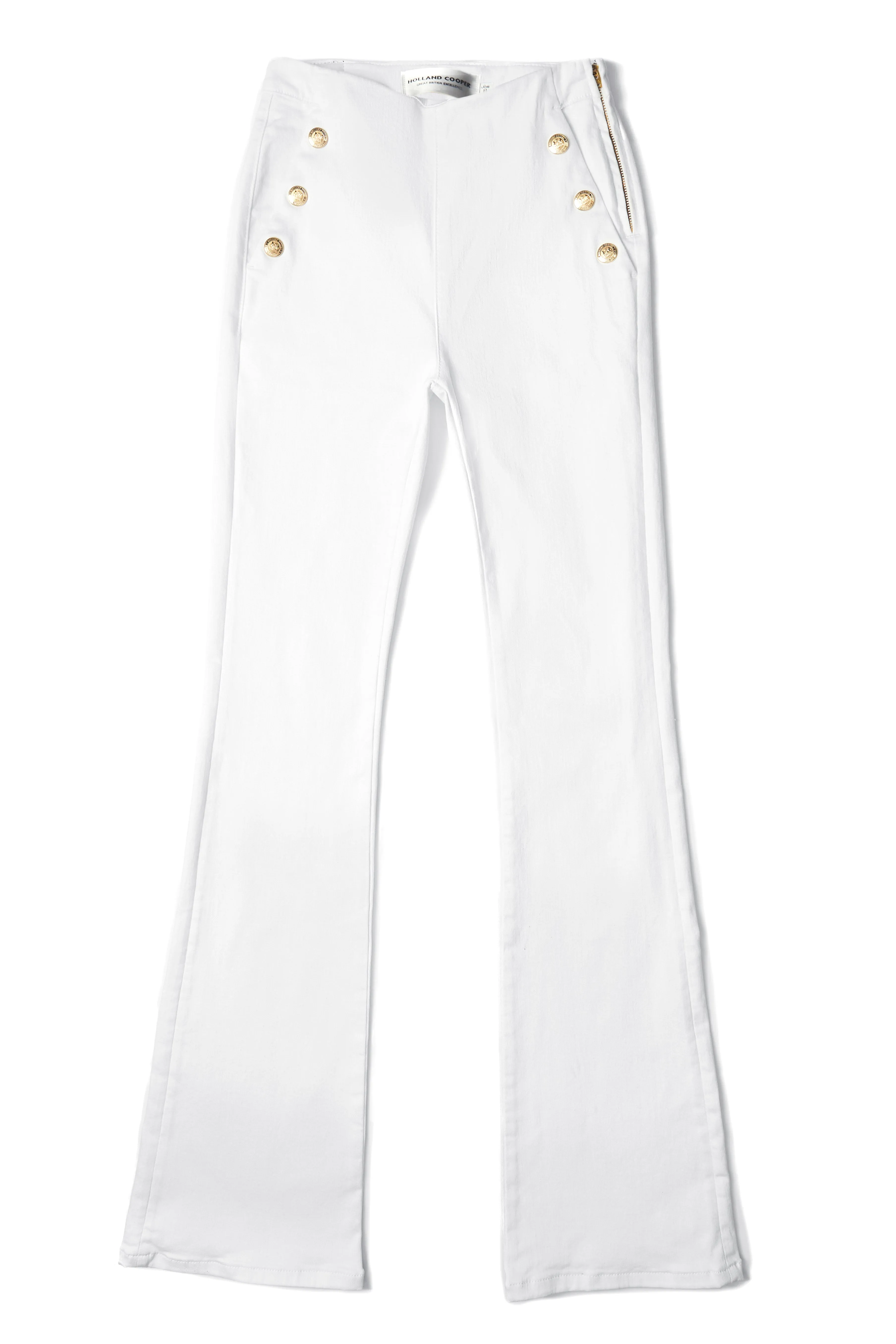 Amoria Flared Jean (White)