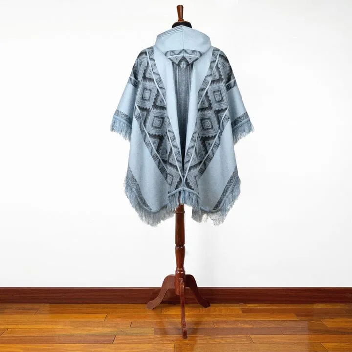 Andean Sky Alpaca Poncho