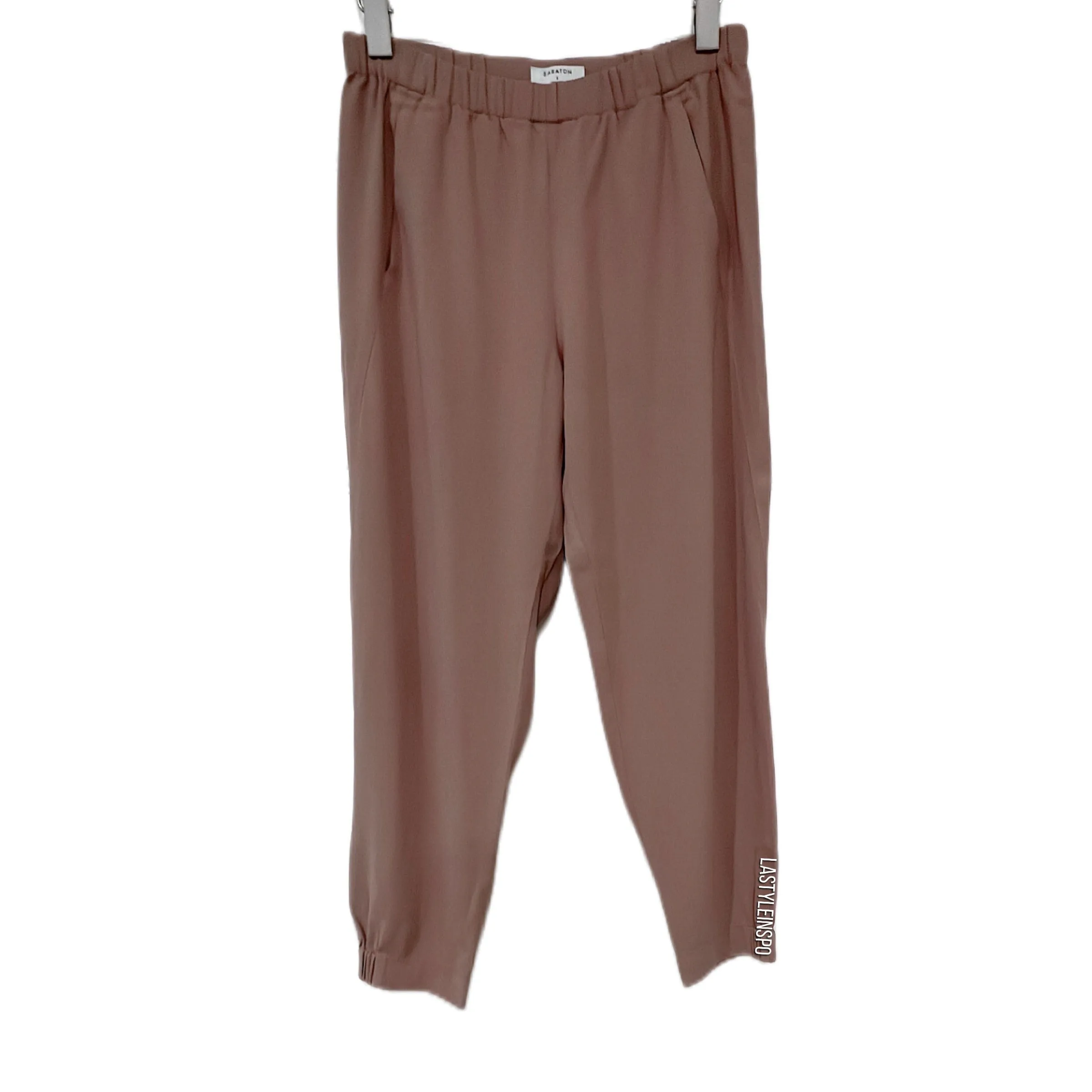 Babaton Pants in Nude Brown Size Small