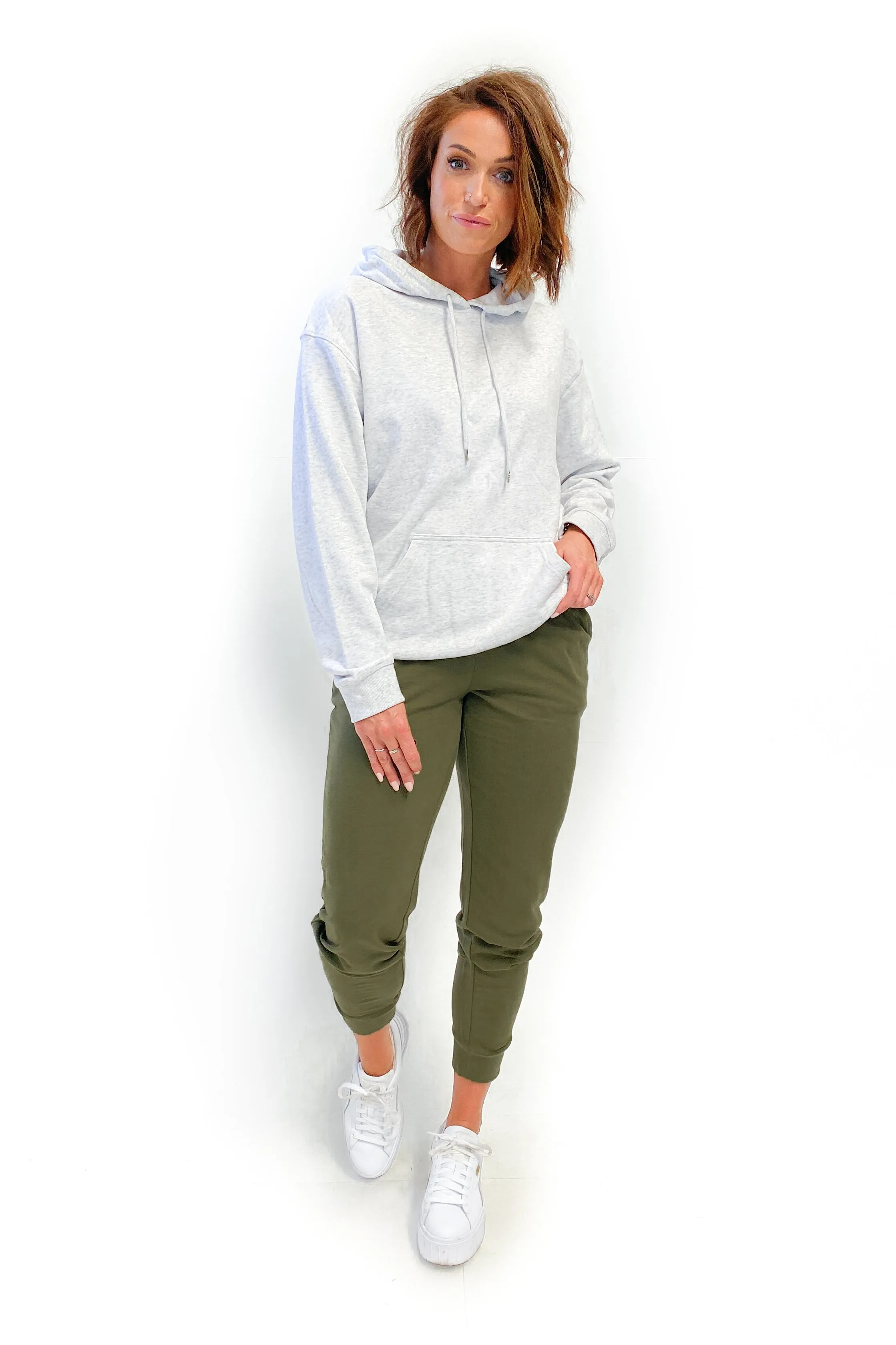 Betty Basics Lindsay Jogger Khaki