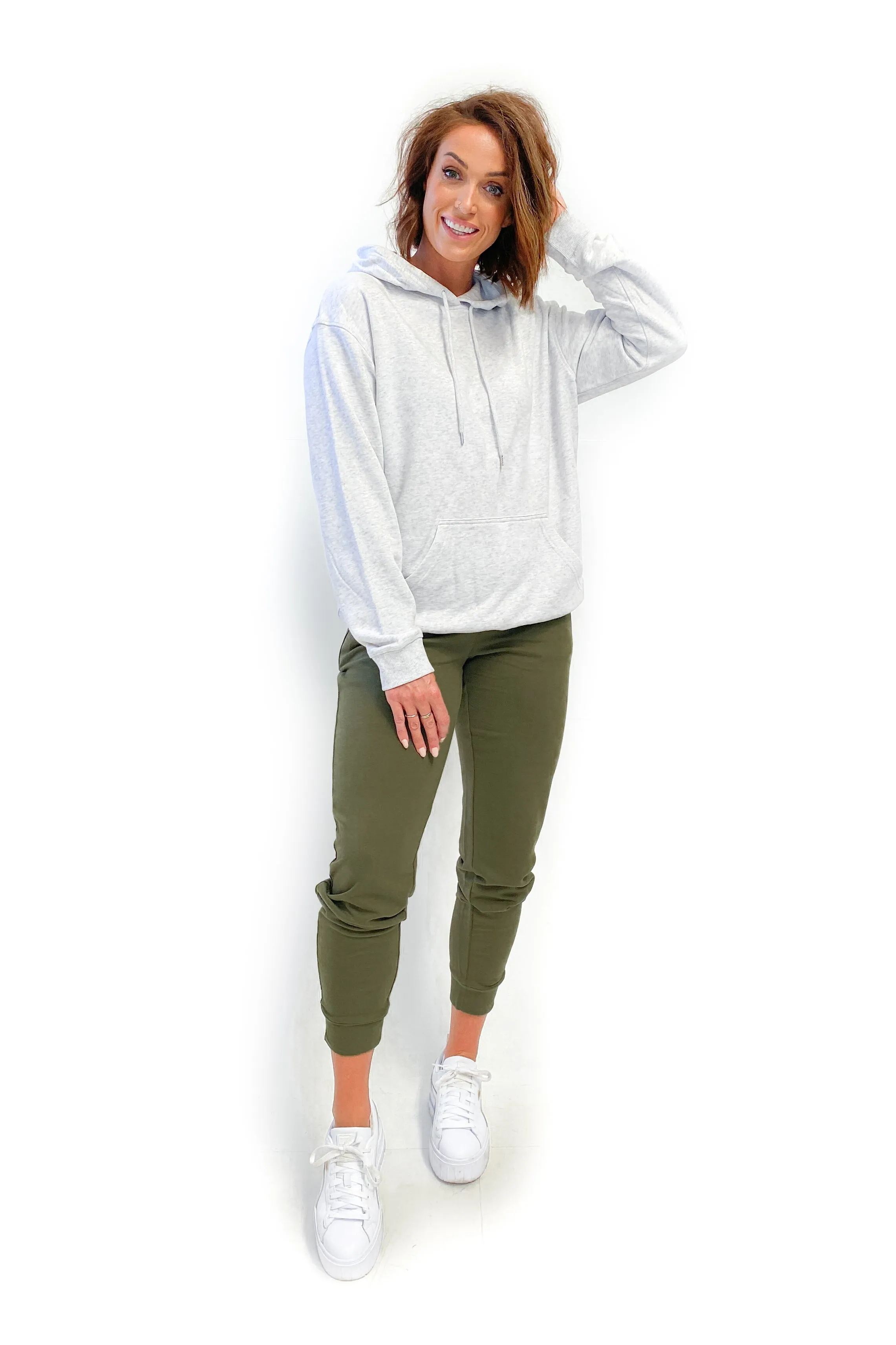 Betty Basics Lindsay Jogger Khaki