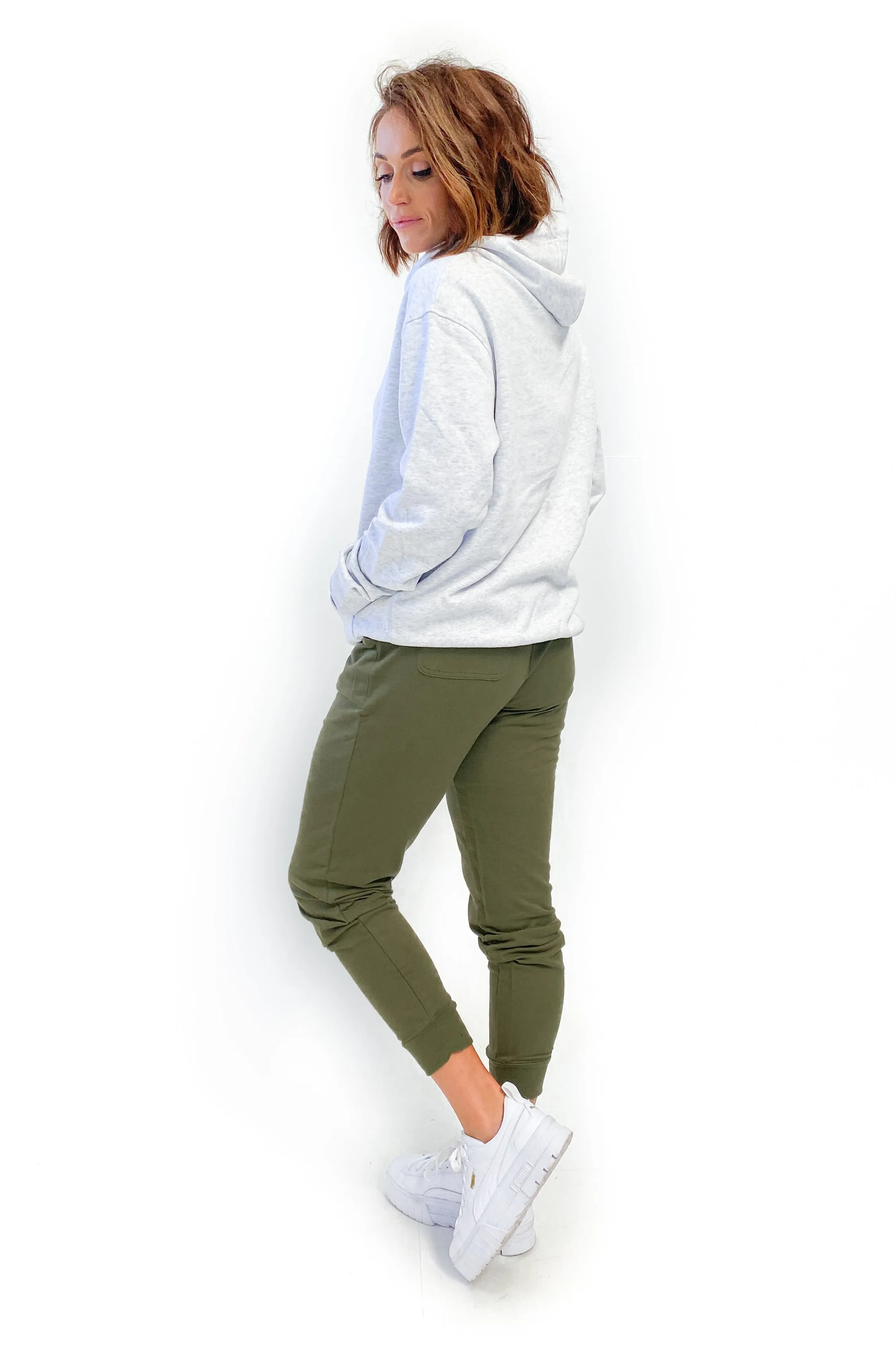 Betty Basics Lindsay Jogger Khaki