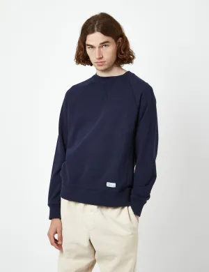 Bhode Archive Sweatshirt (Organic) - Peacoat Blue