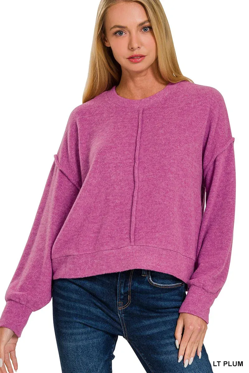 Blake Hacci Sweater Plum