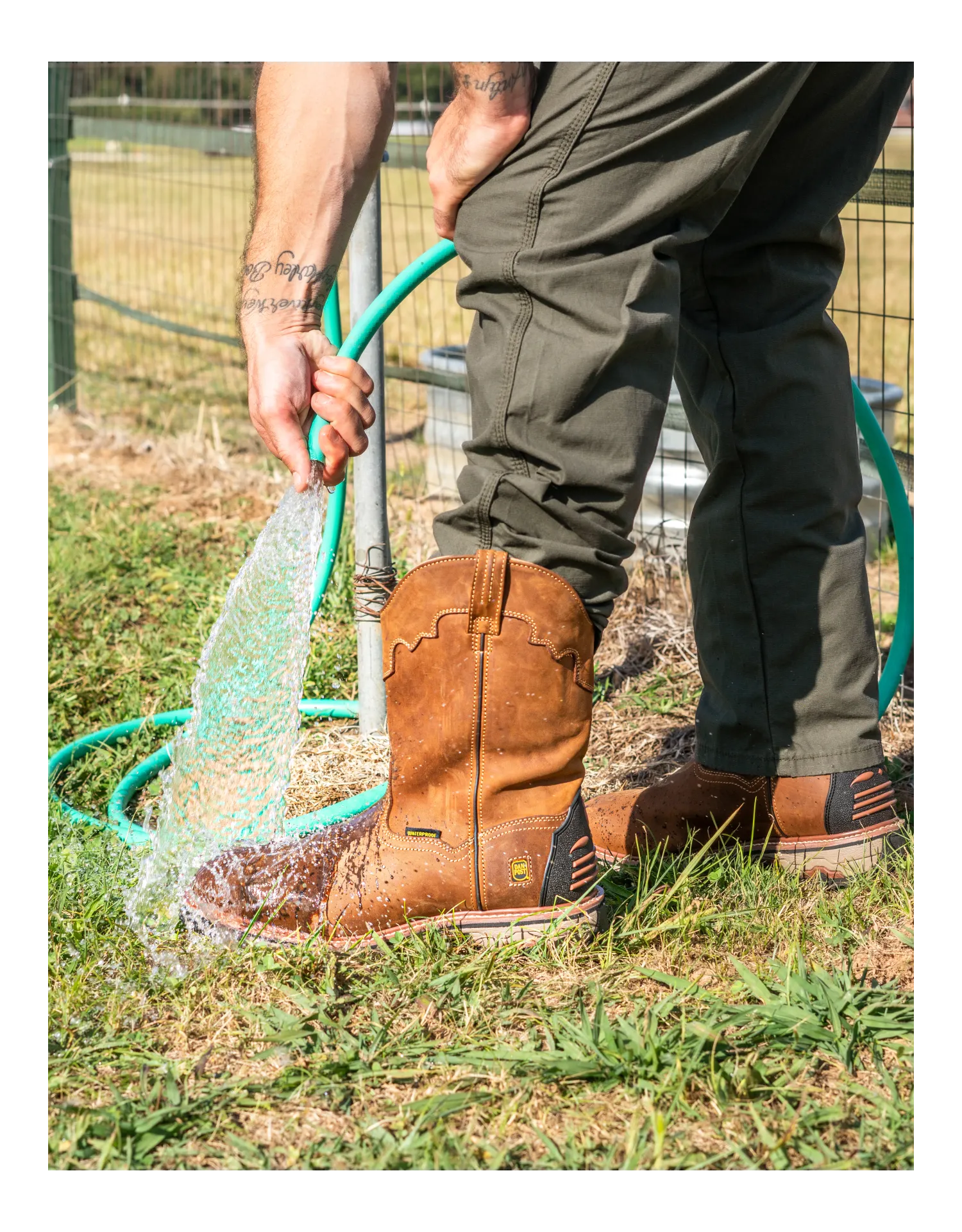 BLAYDE WATERPROOF LEATHER BOOT