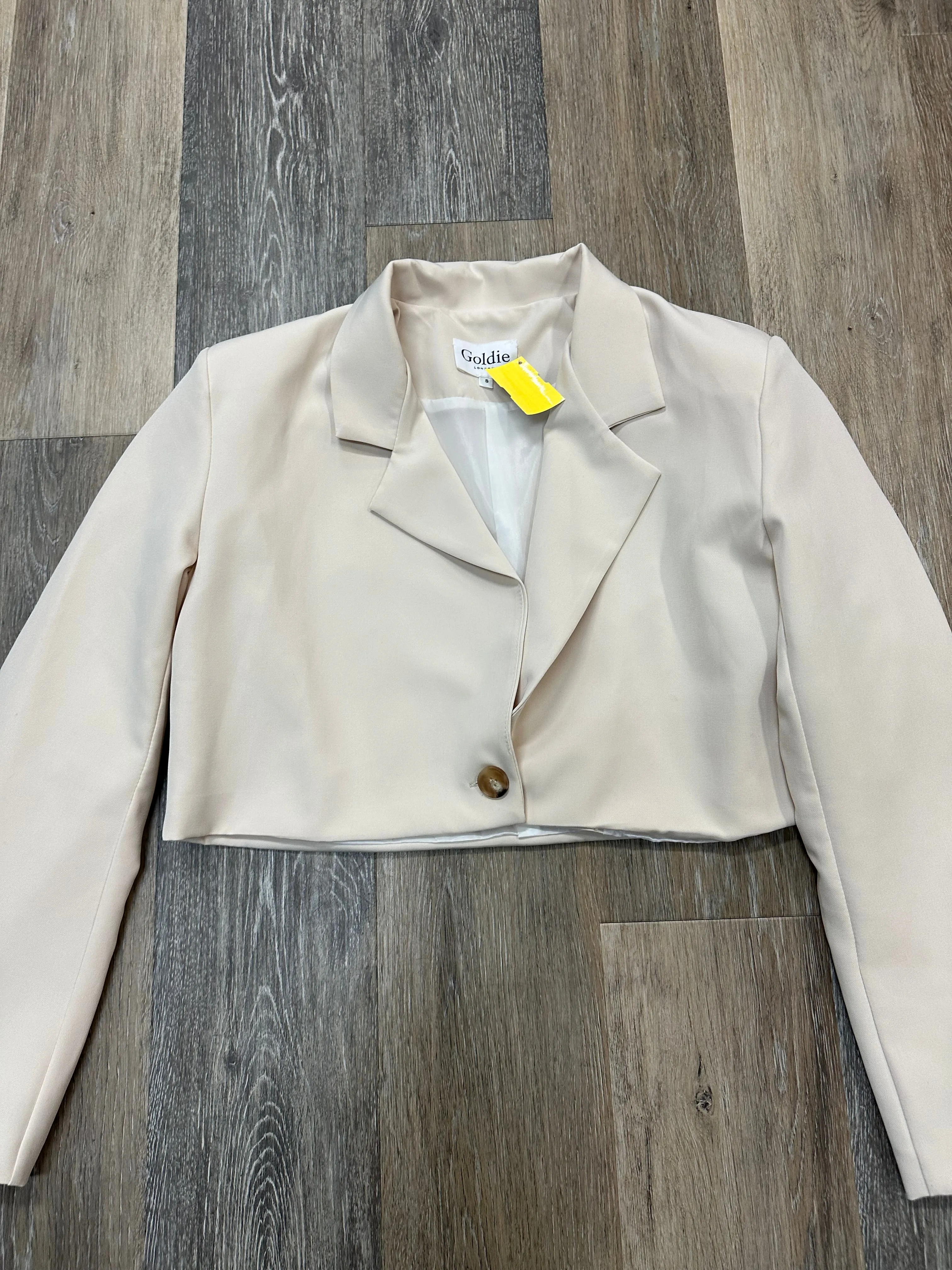 Blazer By Goldie In Beige, Size: S