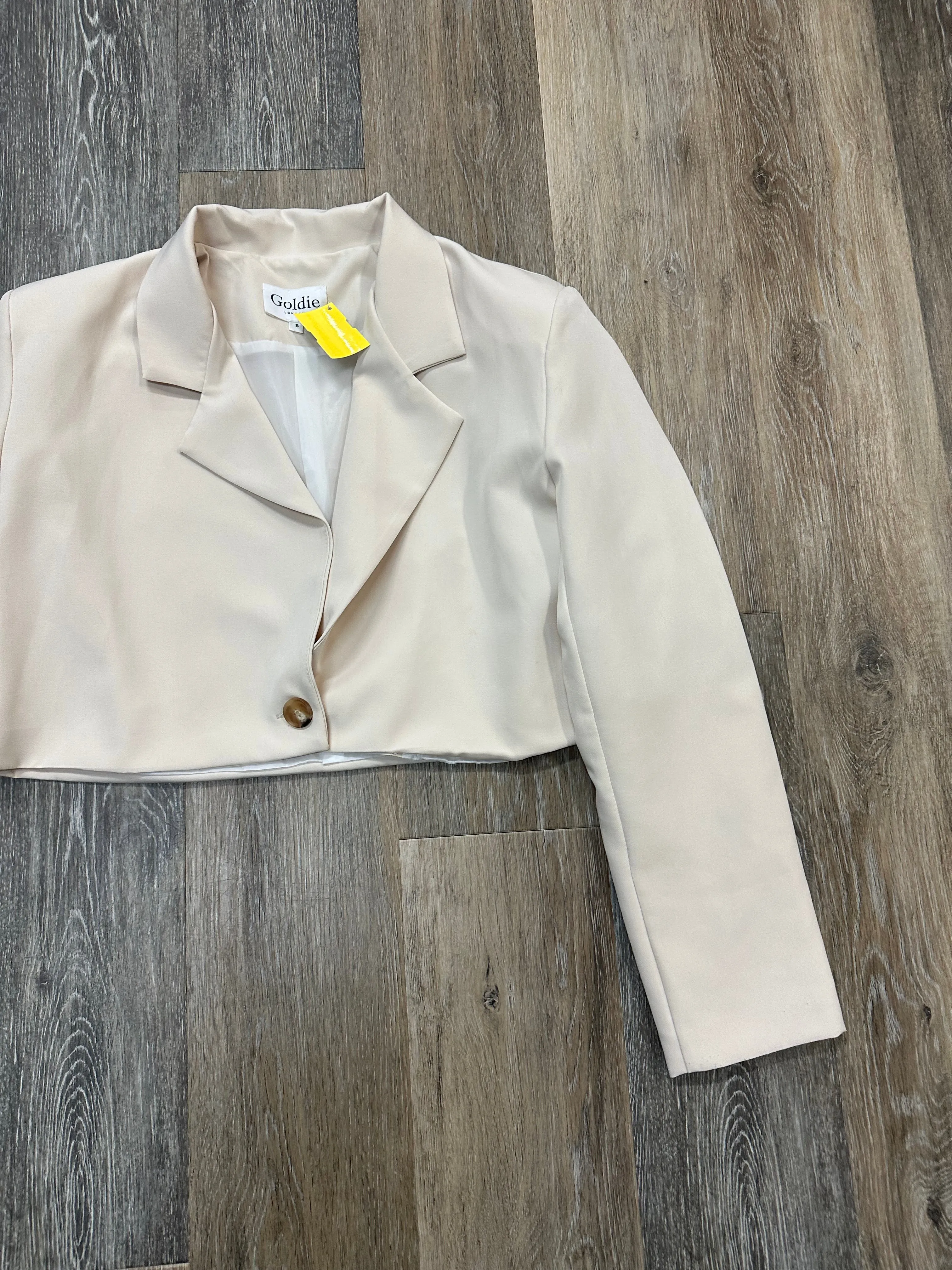 Blazer By Goldie In Beige, Size: S