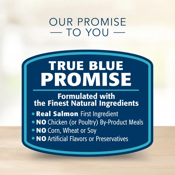 BLUE Basics Skin & Stomach Care Grain-Free Salmon & Potato Recipe Dry Dog Food, 22lb