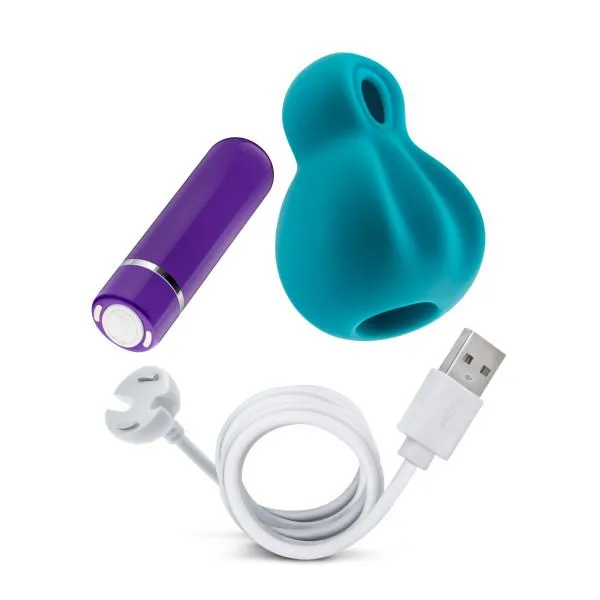 Blush Aria Kirby Rechargeable Bullet Vibe Kit by Blush Novelties