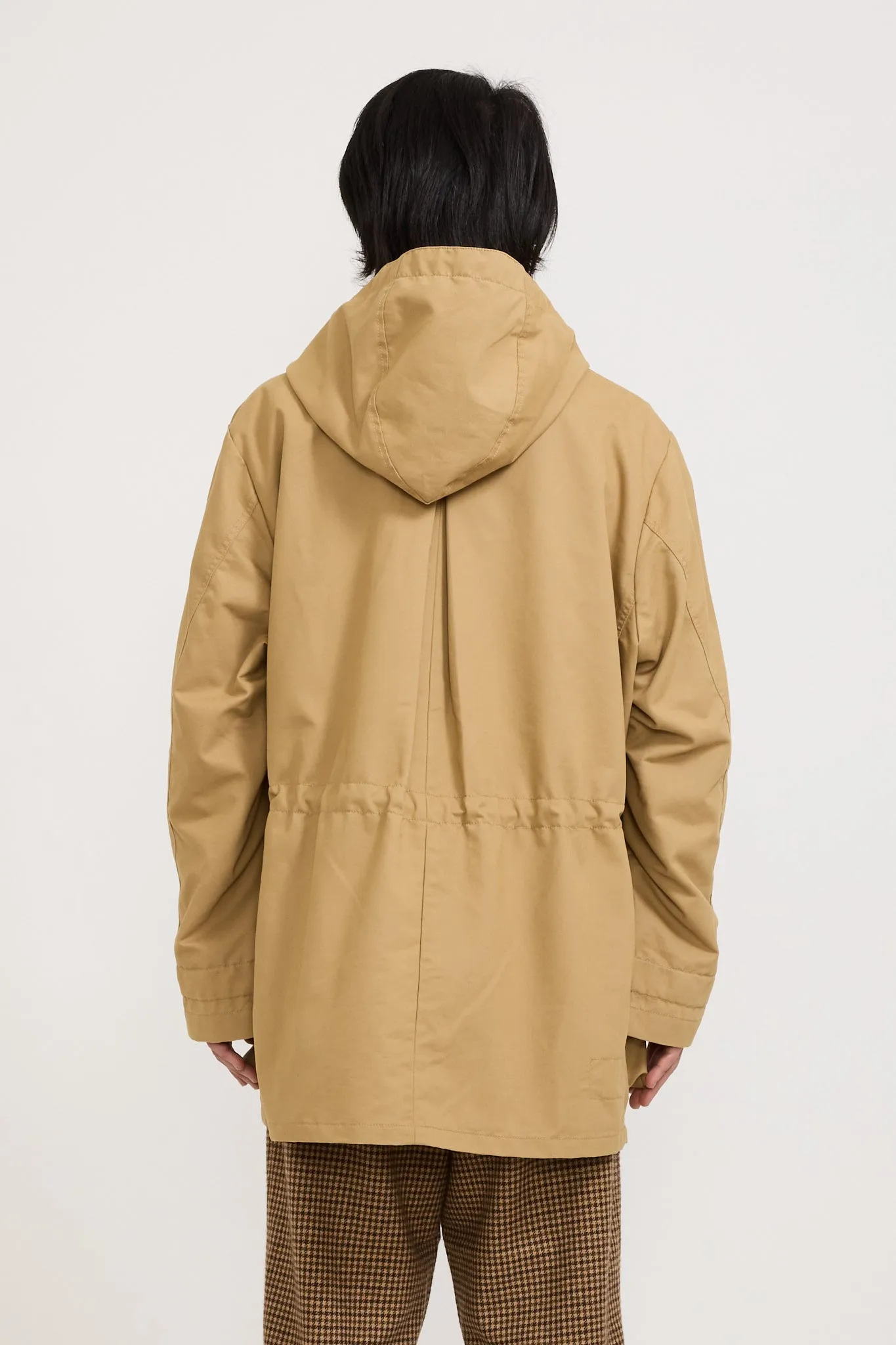 Boston Parka Brushed Polytech Sand