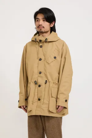 Boston Parka Brushed Polytech Sand