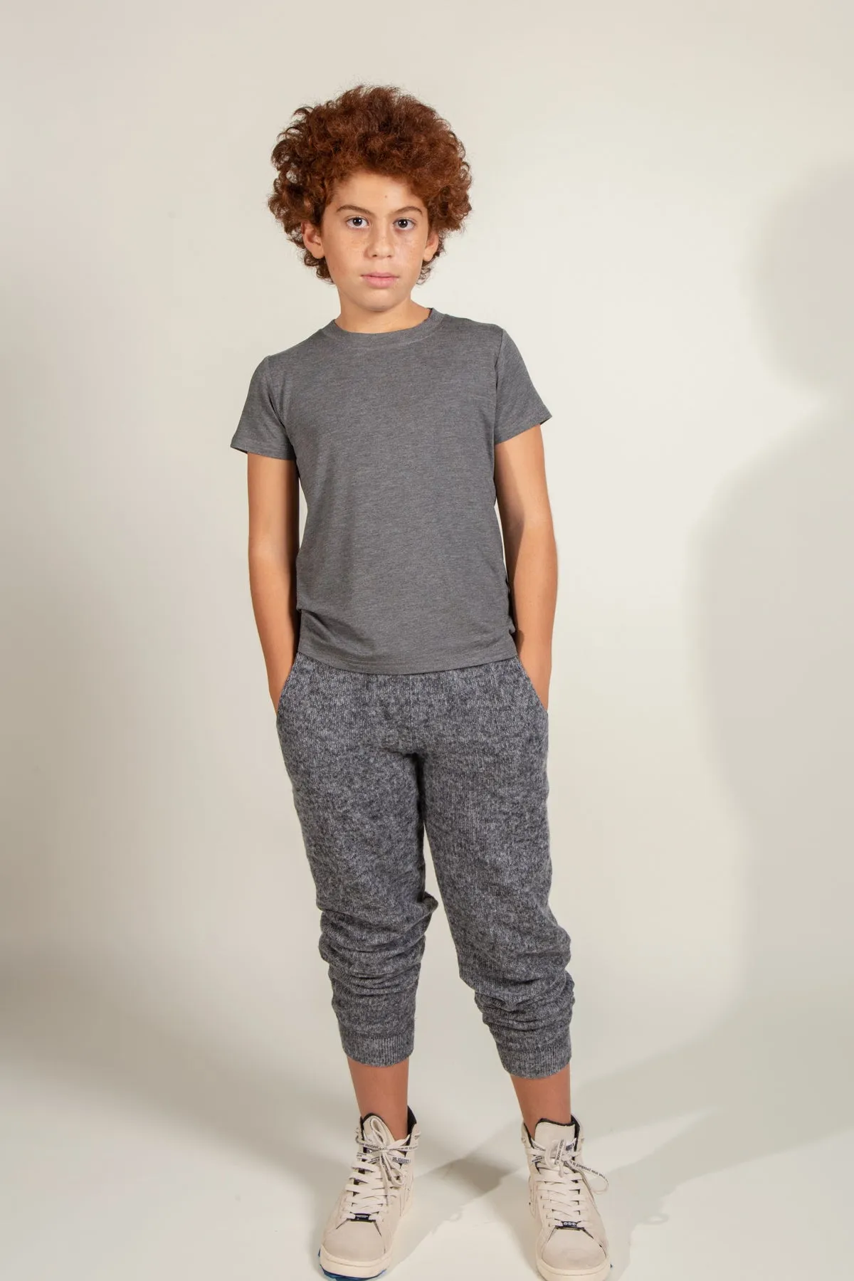 Boy's Soft Knit Jogger