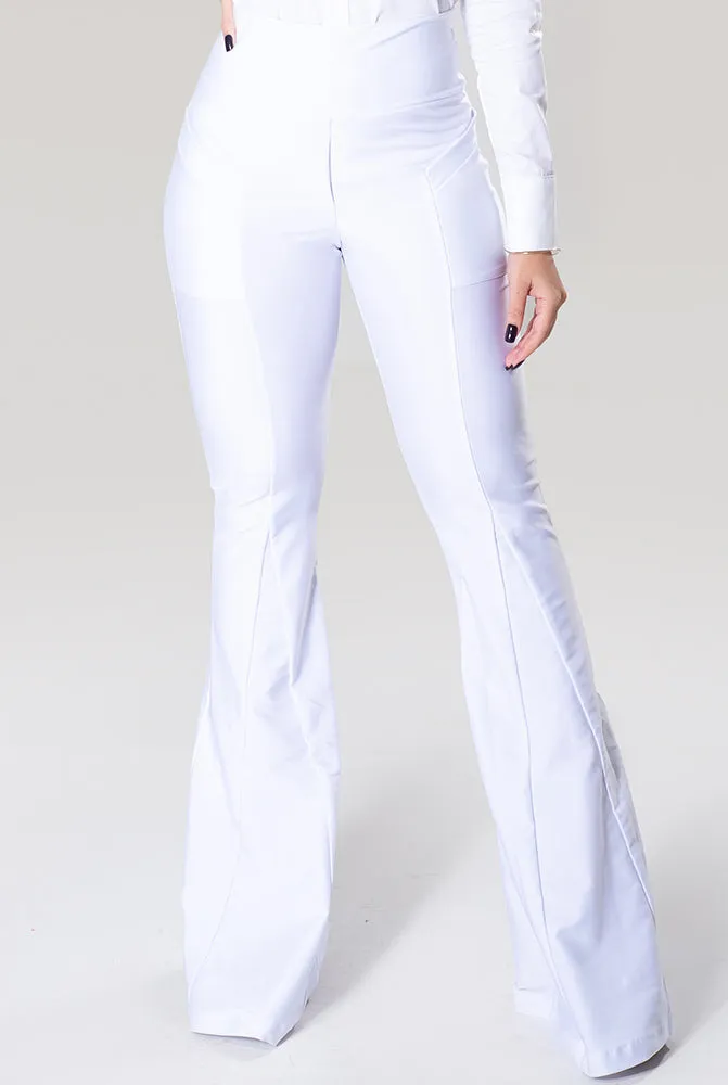 Calça Power Flare Branca