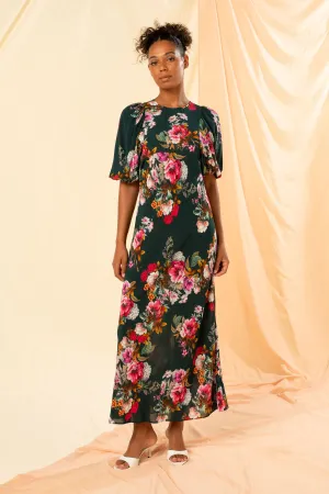 Carolina Puff Sleeve Maxi Dress