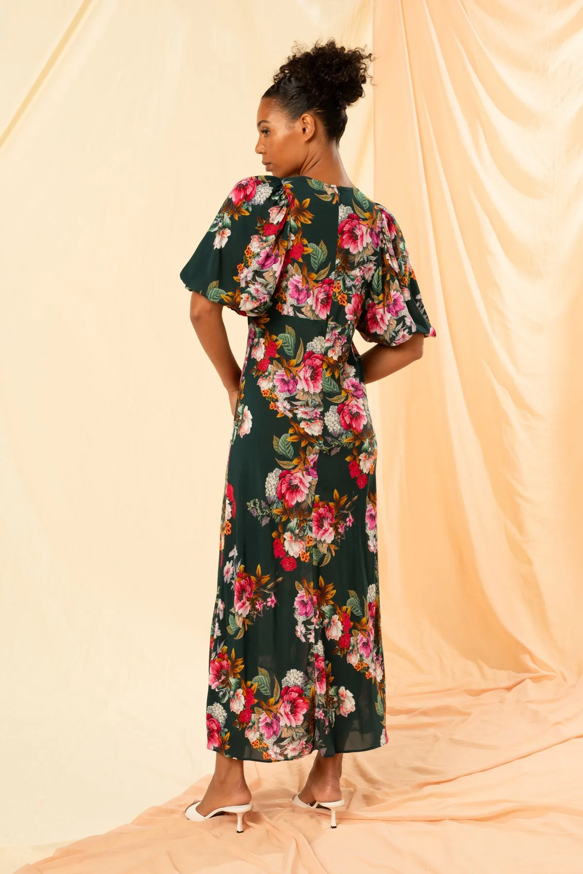 Carolina Puff Sleeve Maxi Dress