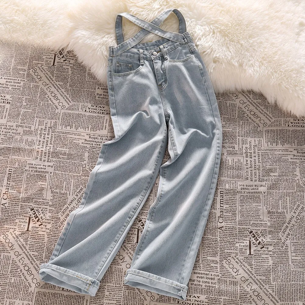 Celestial Sky Tie-Front Jeans