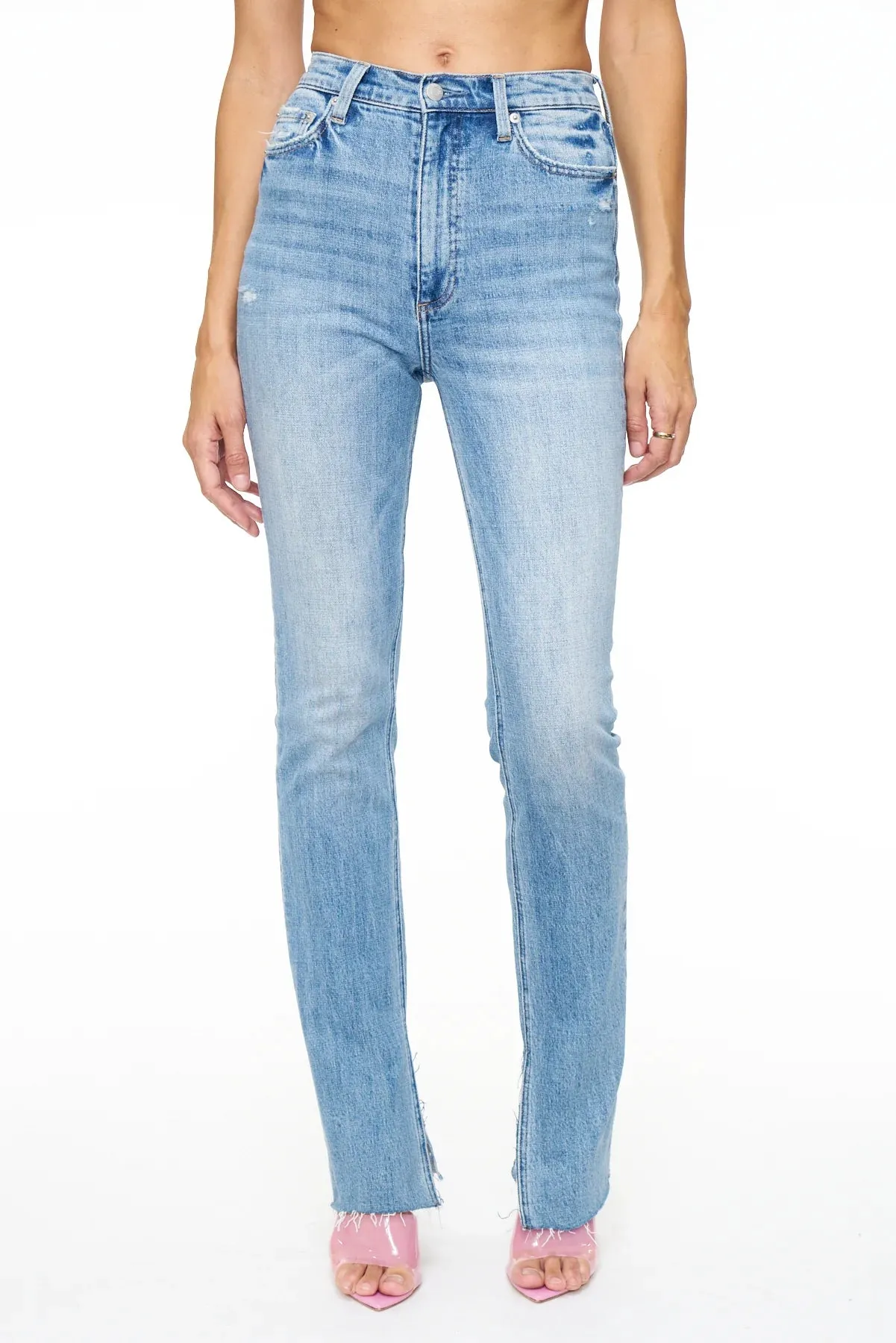 Colleen High Rise Slim Boot Cut