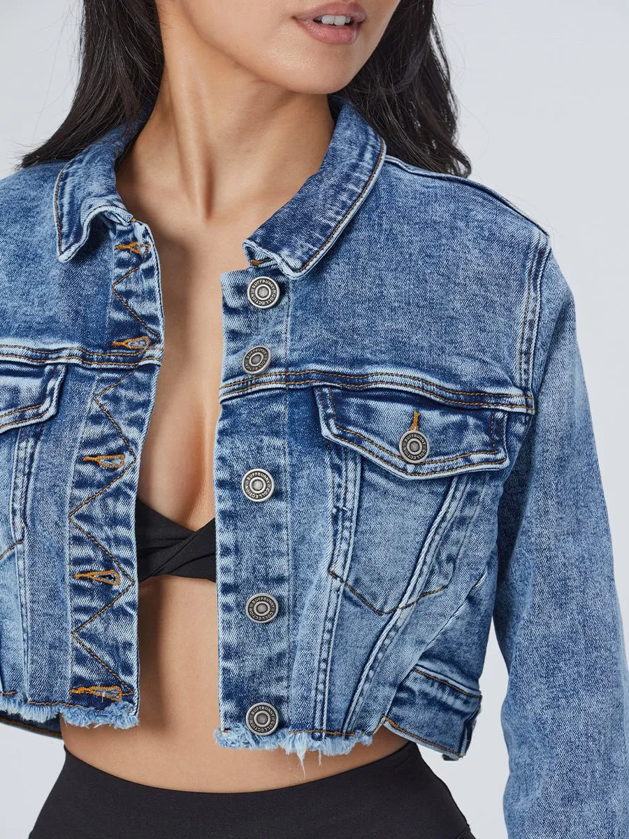 Desire Denim Jacket - Medium Wash