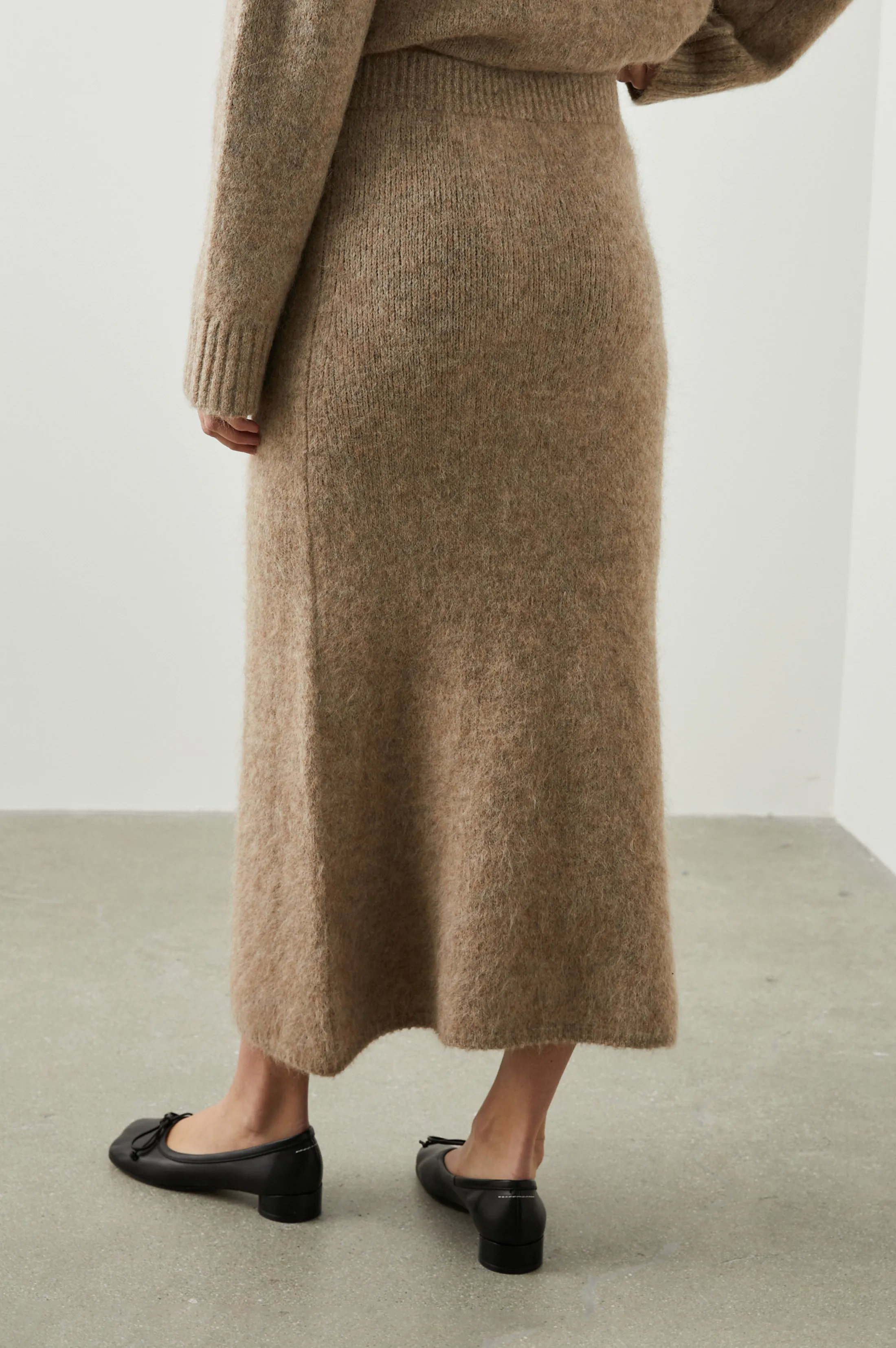 DIANA SKIRT - OATMEAL