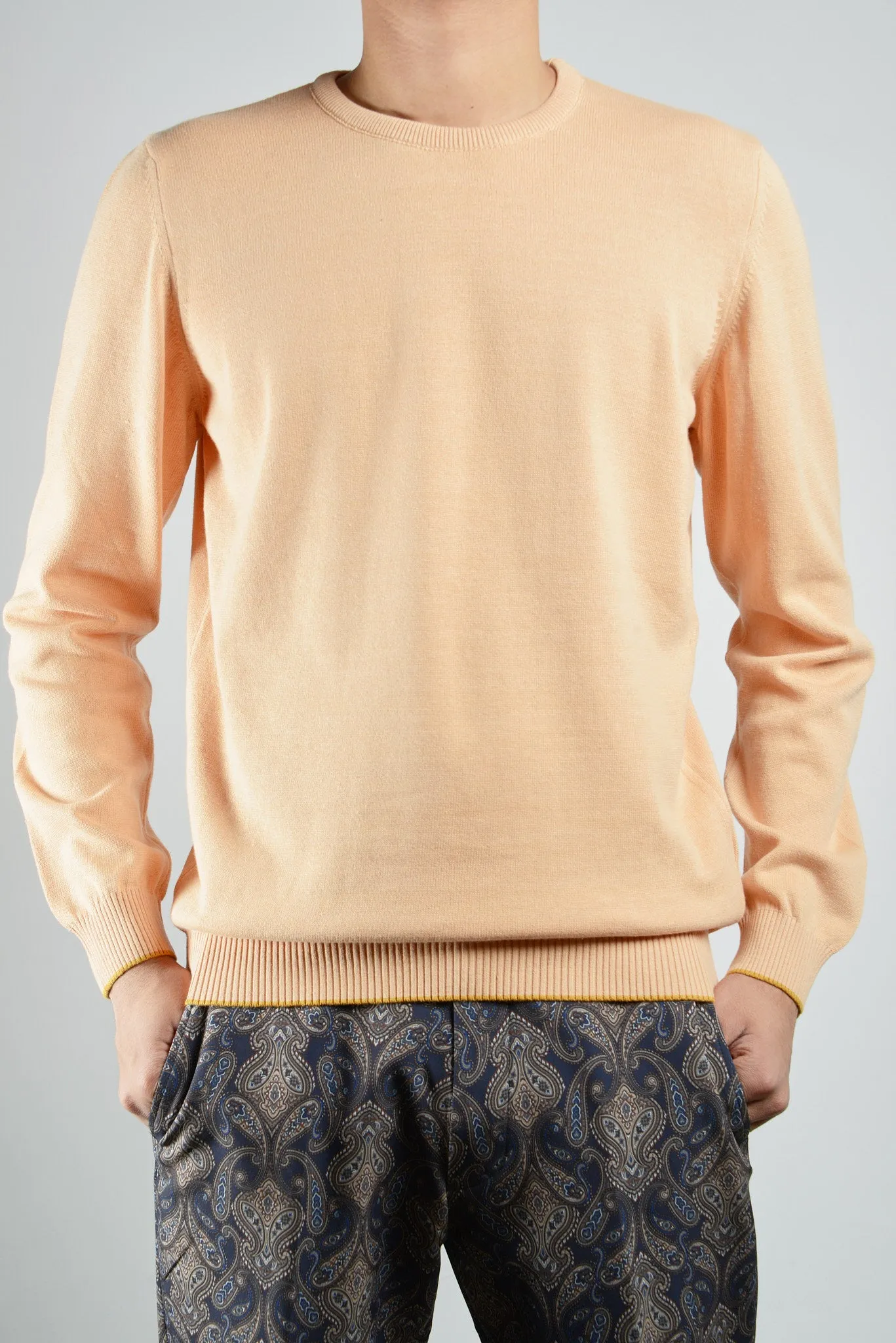 DT Mini Rib Crewneck Ls Sweater