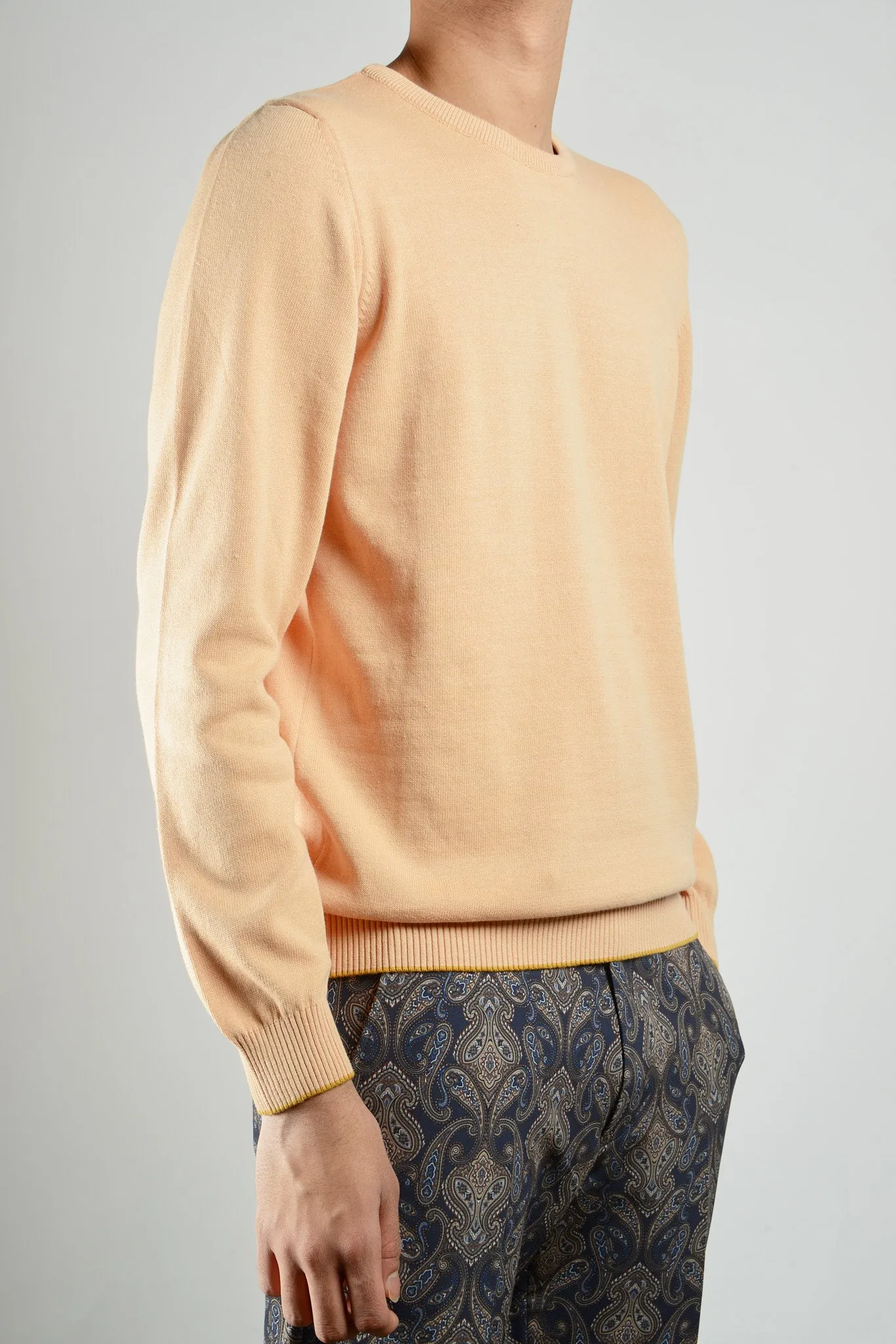 DT Mini Rib Crewneck Ls Sweater