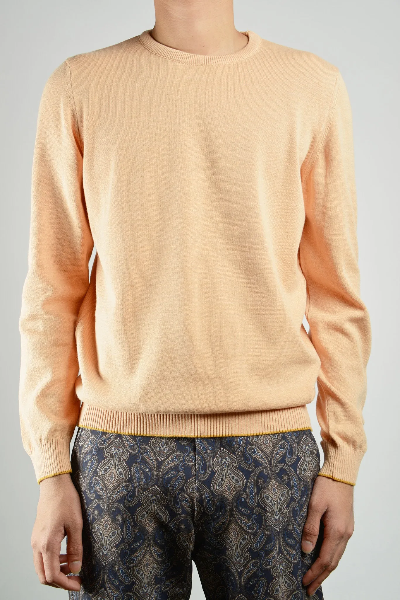 DT Mini Rib Crewneck Ls Sweater