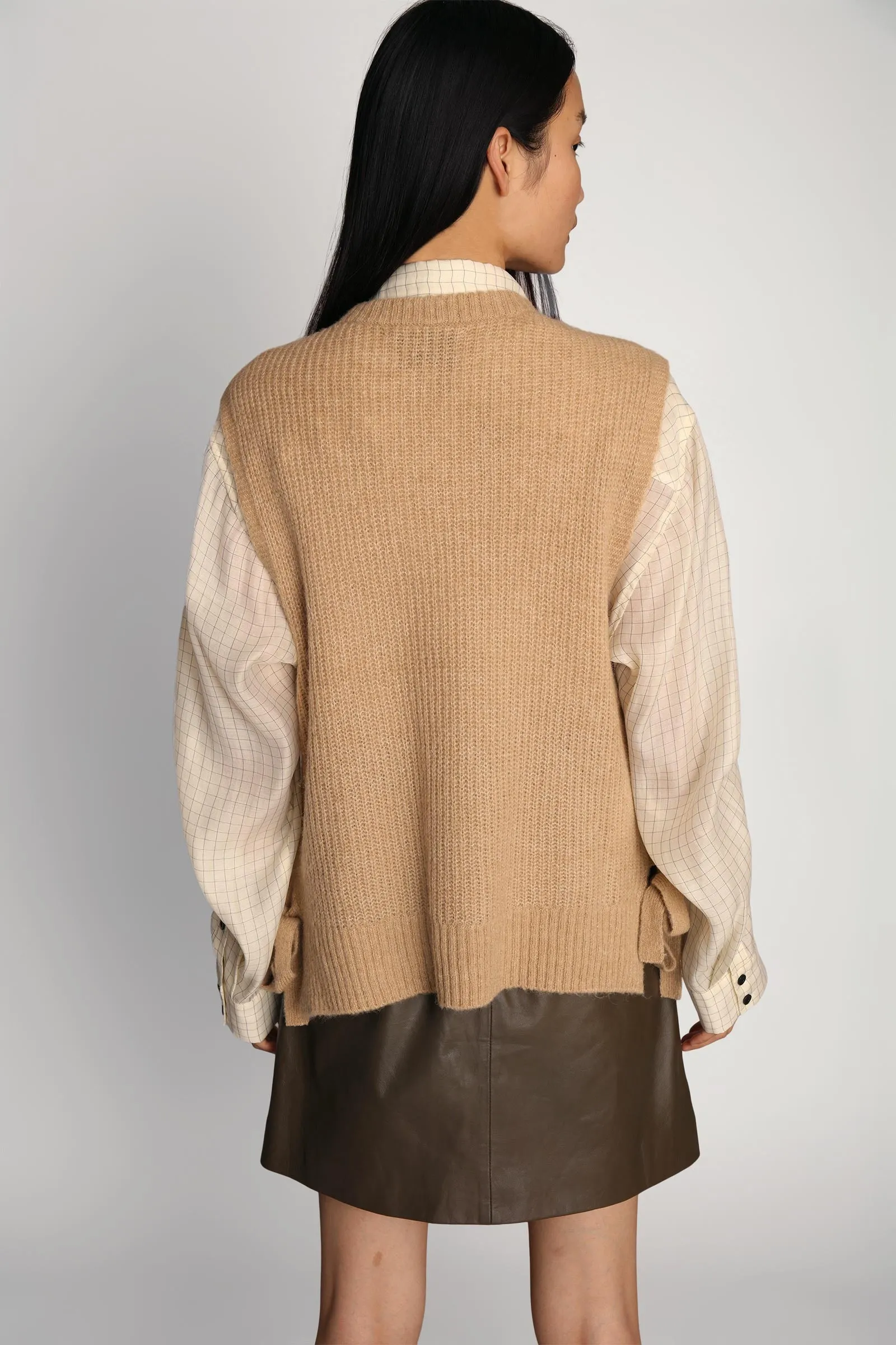 Era Alpaca-Blended Knit Vest