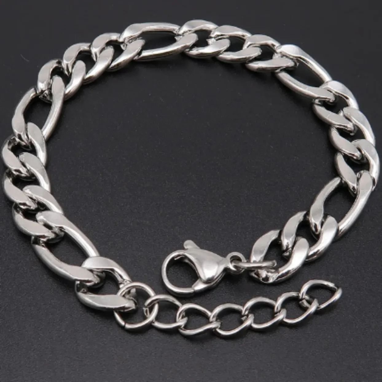 FIGARO  - SILVER WATERPROOF BRACELET