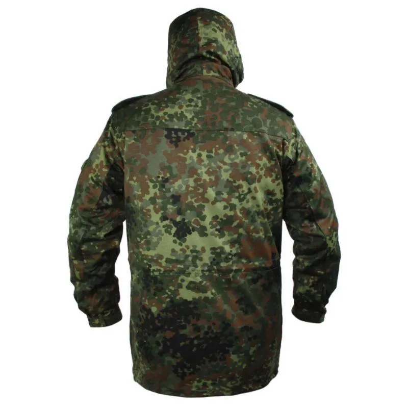 German Flecktarn Parka With Liner - New