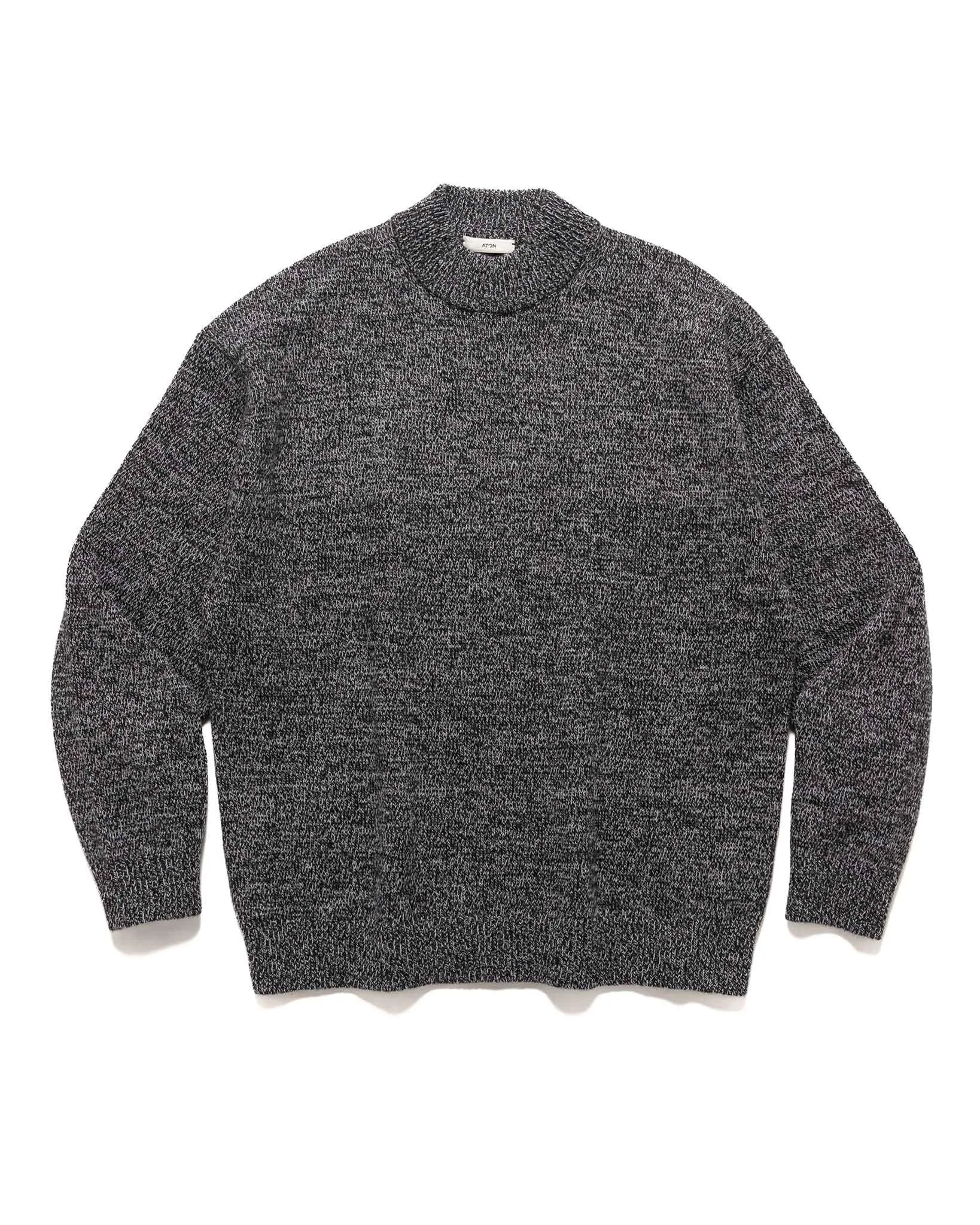 Highland Wool Alpaca Drivers Knit Black