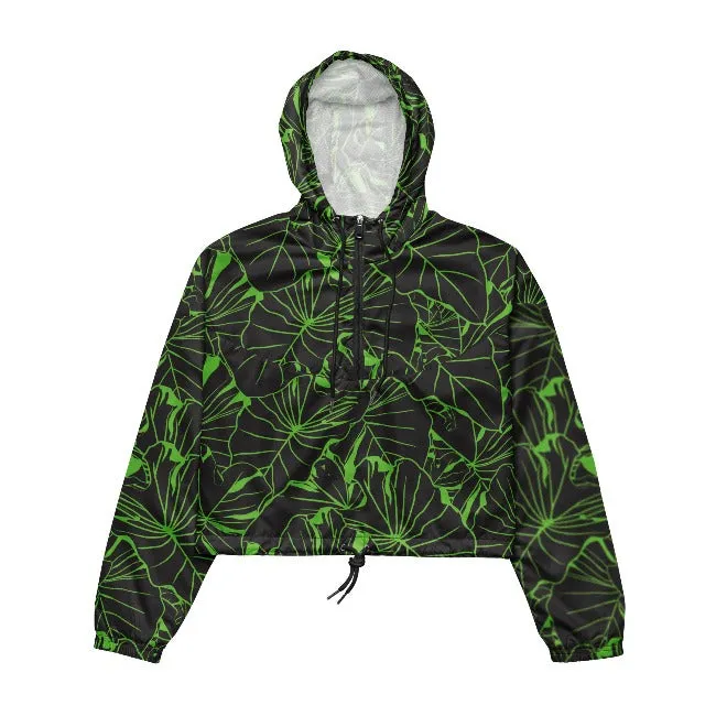 Kalo Wahine Crop Windbreaker