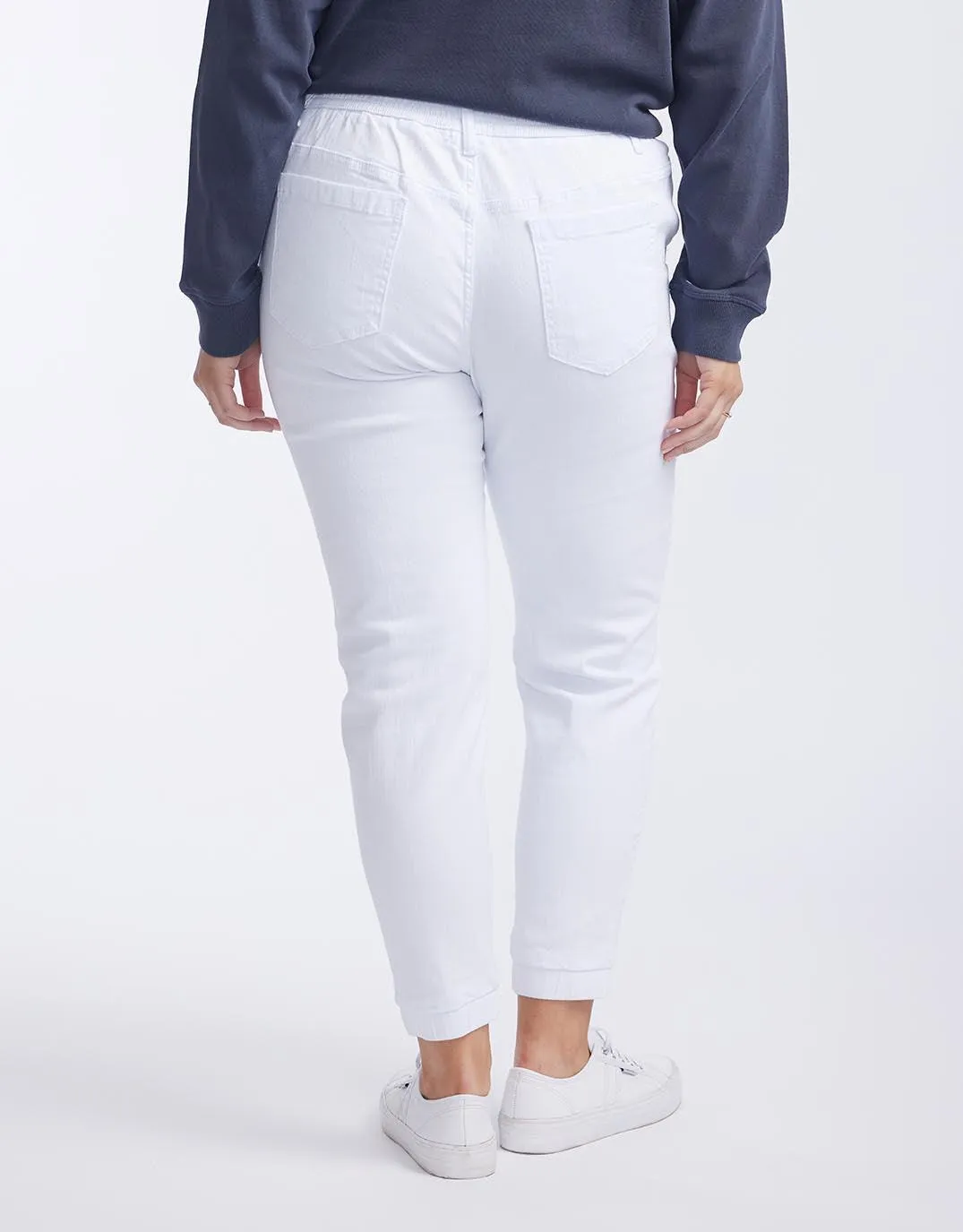 Libby Jogger - White