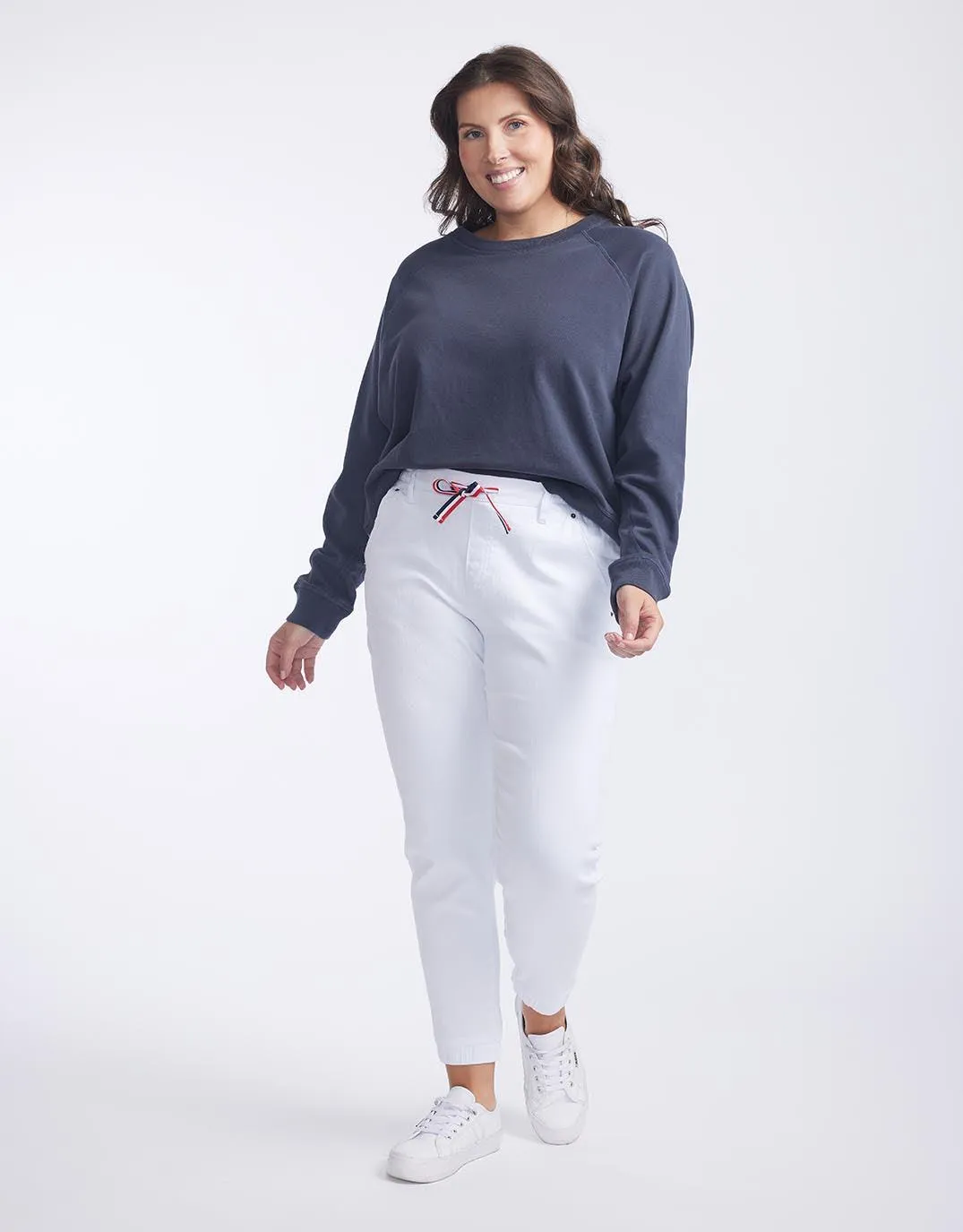 Libby Jogger - White