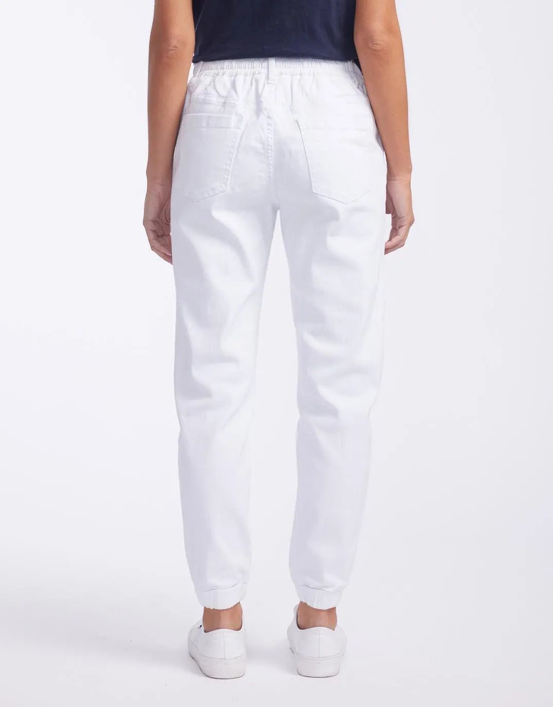 Libby Jogger - White