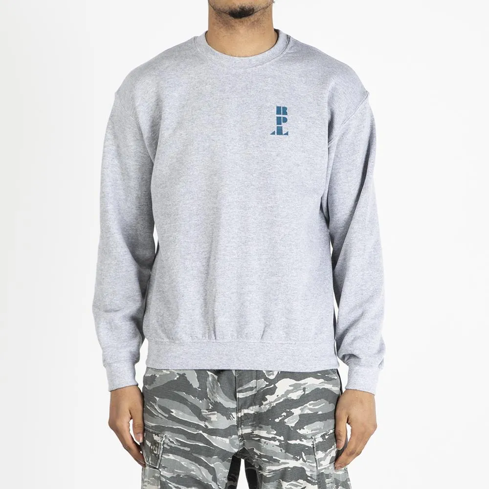 Liberaiders Radio Psycho Crewneck Sweater / Grey