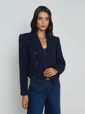 Lila Open-Front Blazer