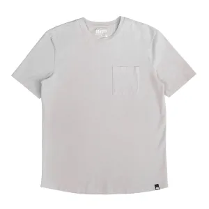 Long Beach Light Grey Pocket Tee