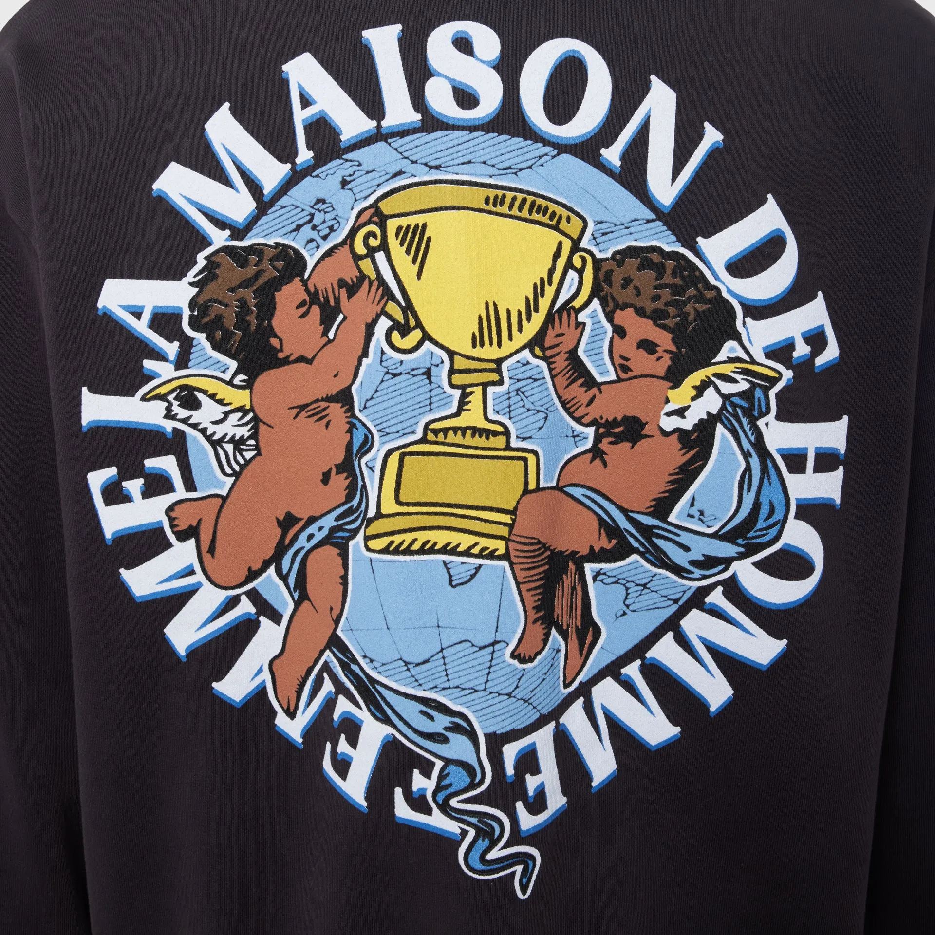 Maison Angels Crewneck Charcoal