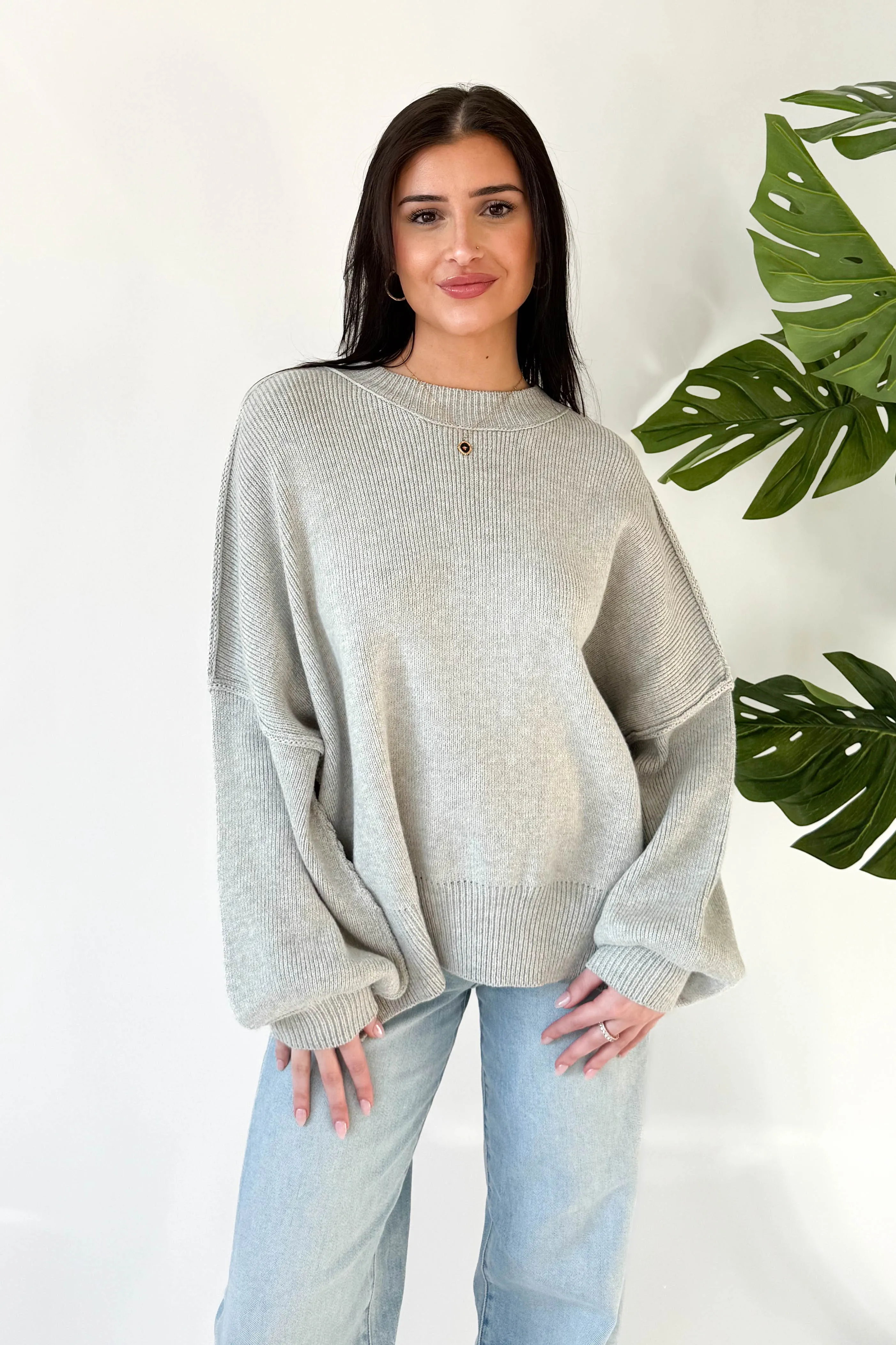 Martha Sweater in Grey