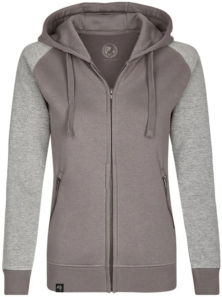 MMT 0720 Women's Bi-Color Hooded Jacket