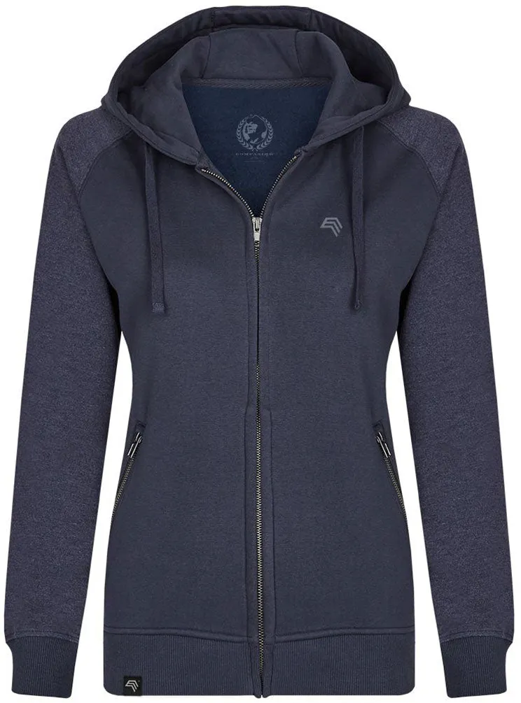 MMT 0720 Women's Bi-Color Hooded Jacket